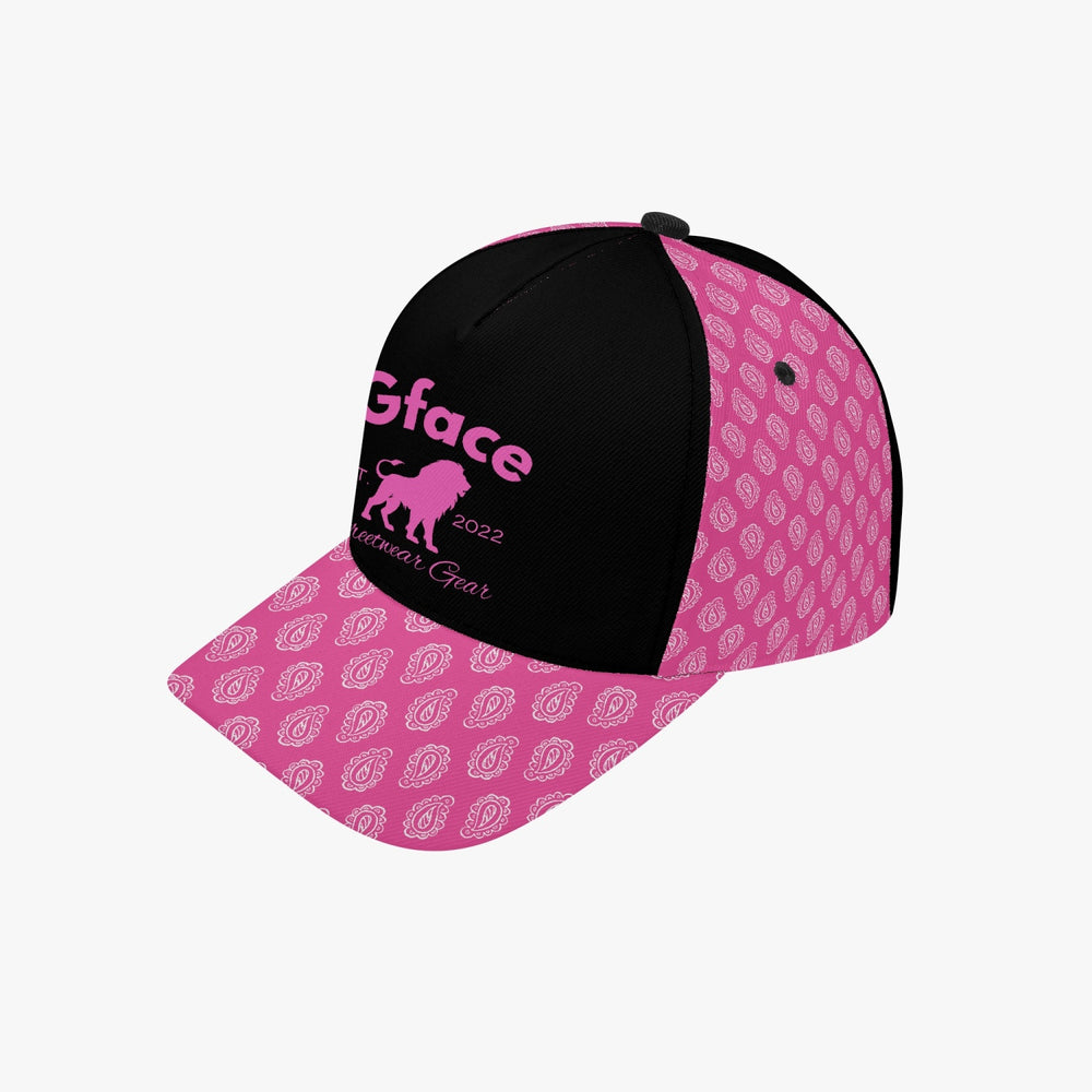 Gface Pink Bandana Printed Cap