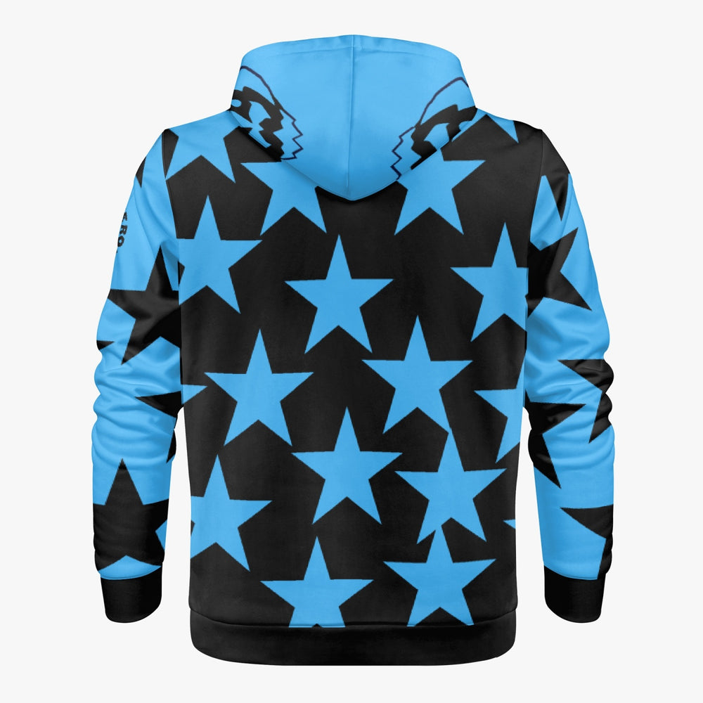 GFACE Blue all star Men's Full Zip Up Hoodie