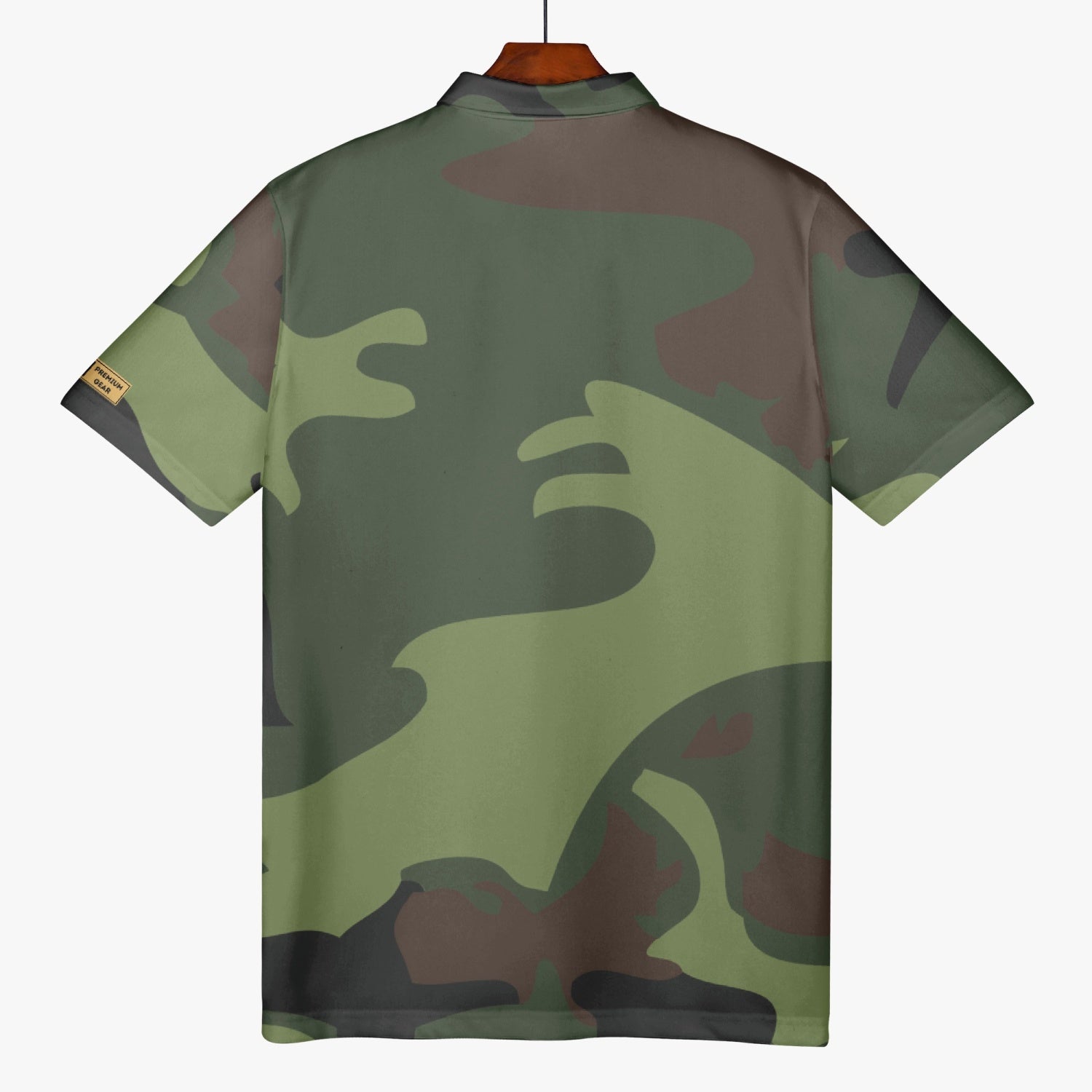 Gface Green Camo-Incognito Men Polo Shirt