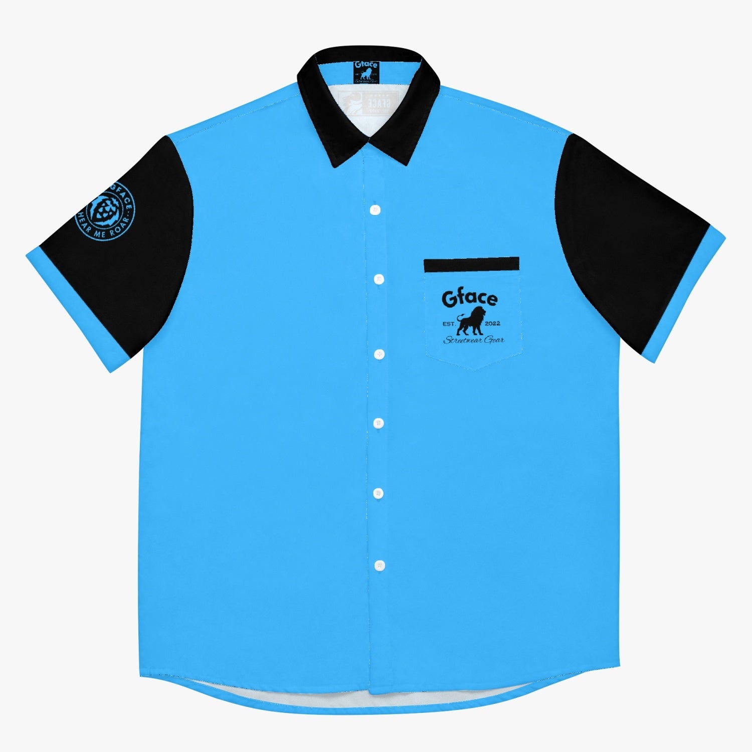 GFACE Blue/Black Sports Shirt