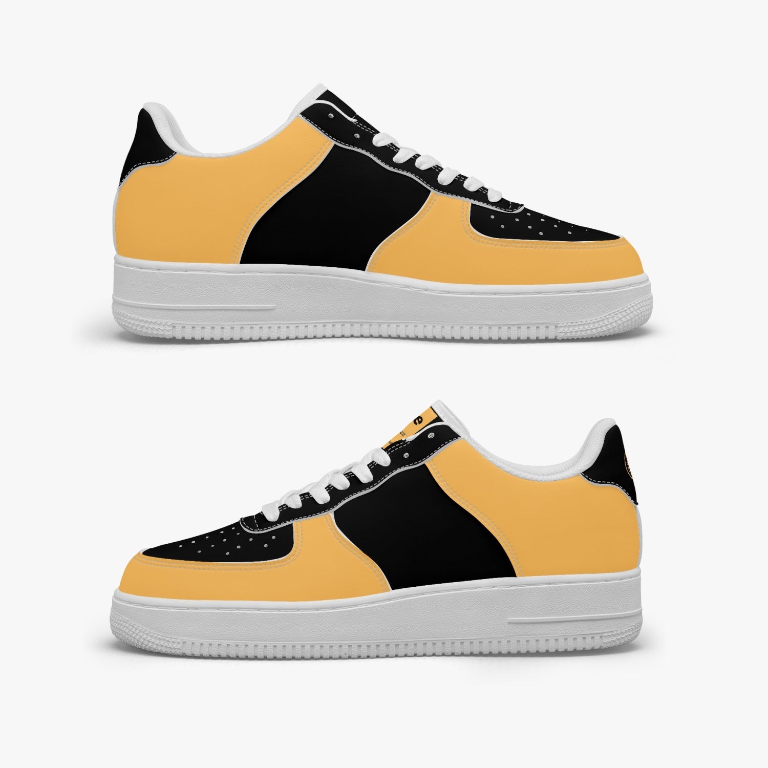 GFACE AF1 Low-Top Leather Sports Sneakers