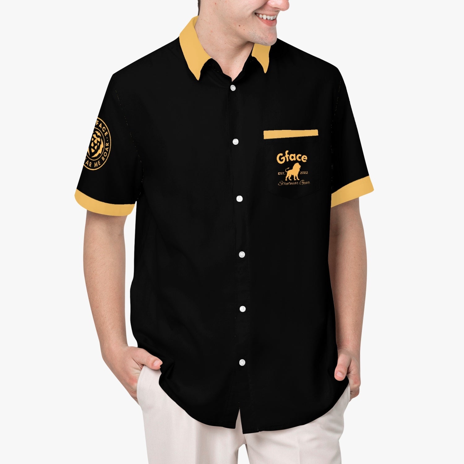 GFACE Black Casual Shirt