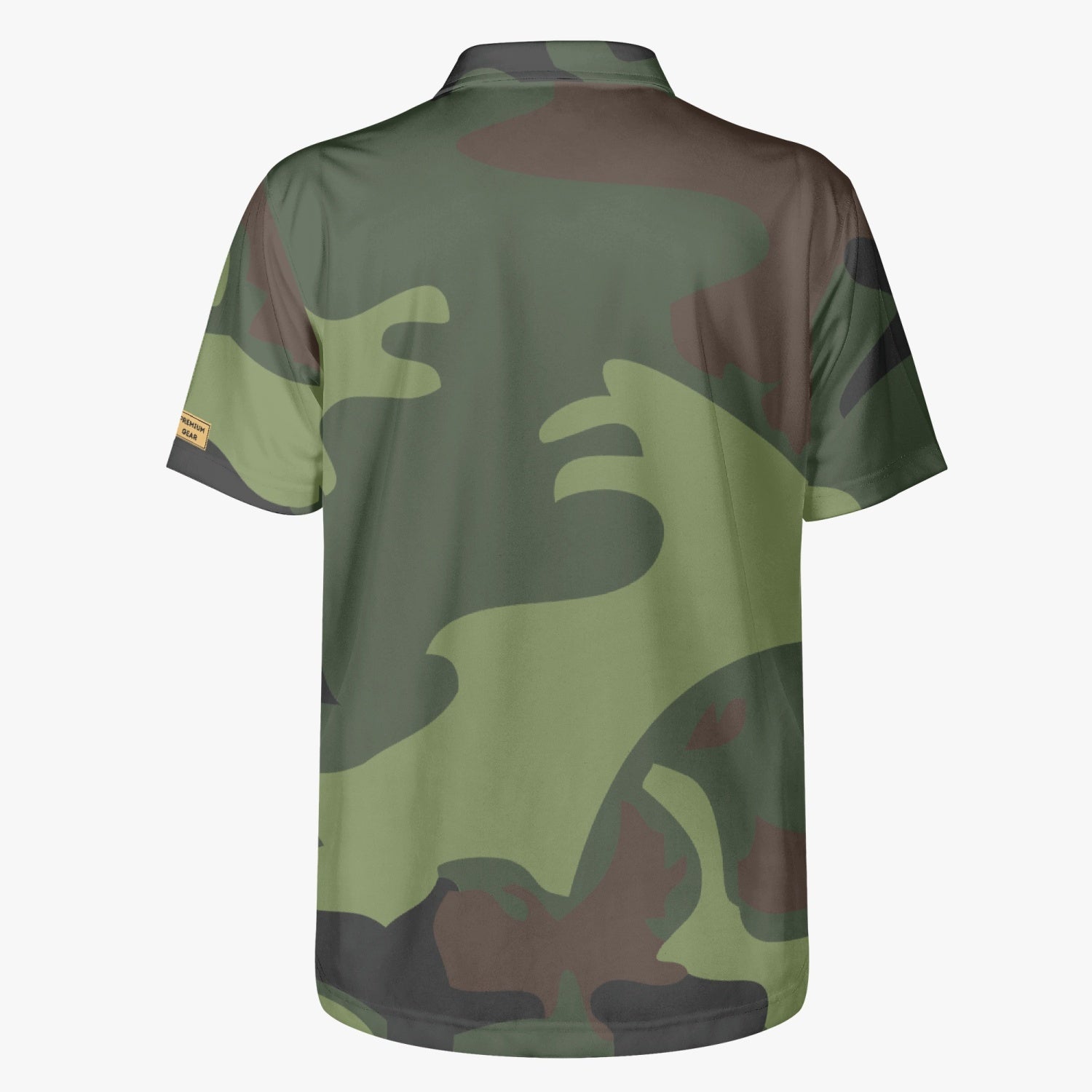 Gface Green Camo-Incognito Men Polo Shirt