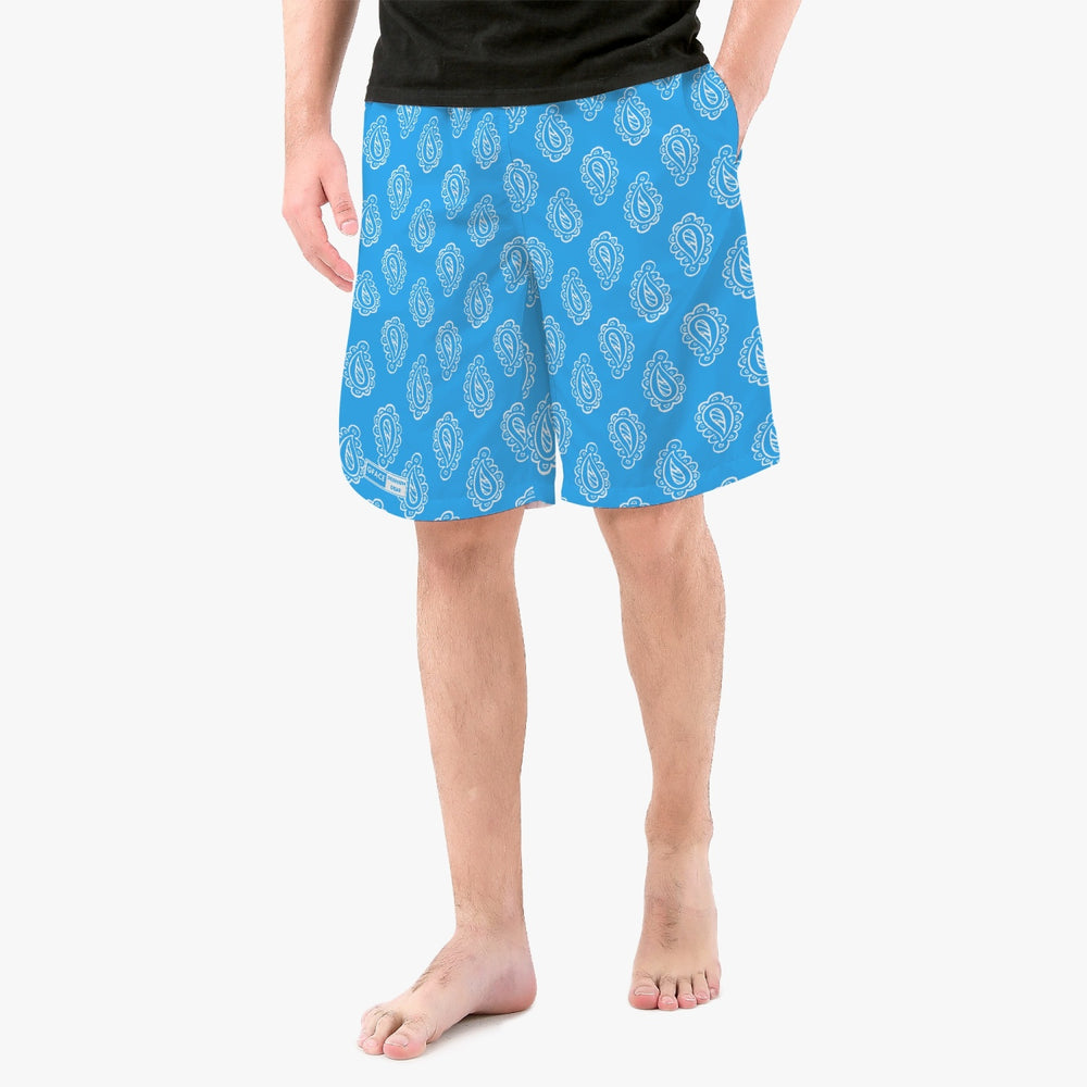 Gface Men’s Blue Bandana Shorts