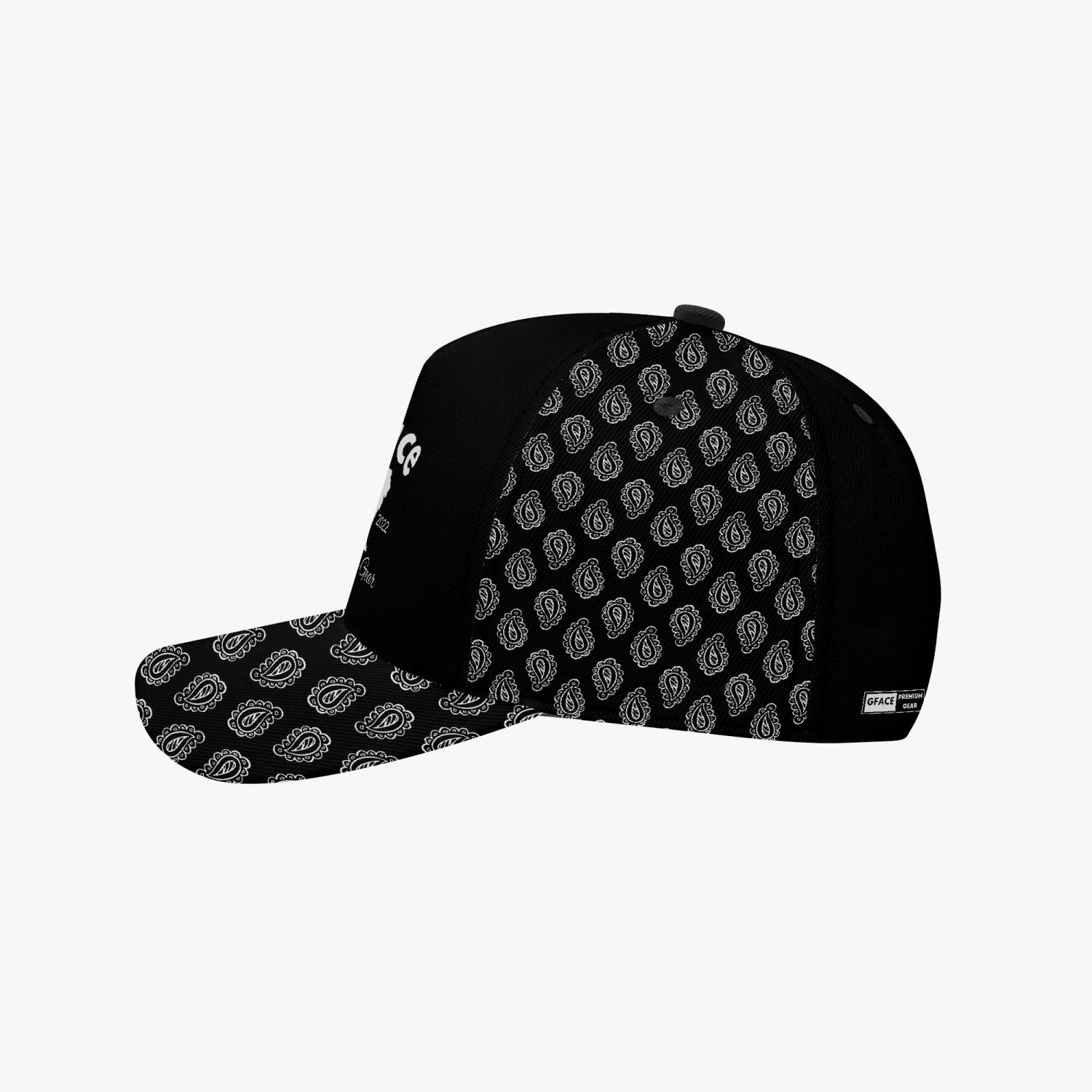 Gface White Bandana Printed Cap