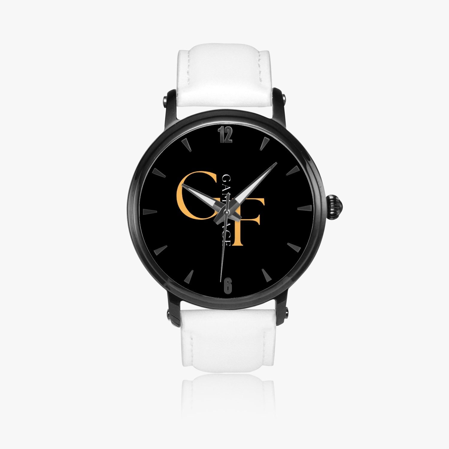 GFACE Unisex 46mm Automatic Watch (Black) no batteries required