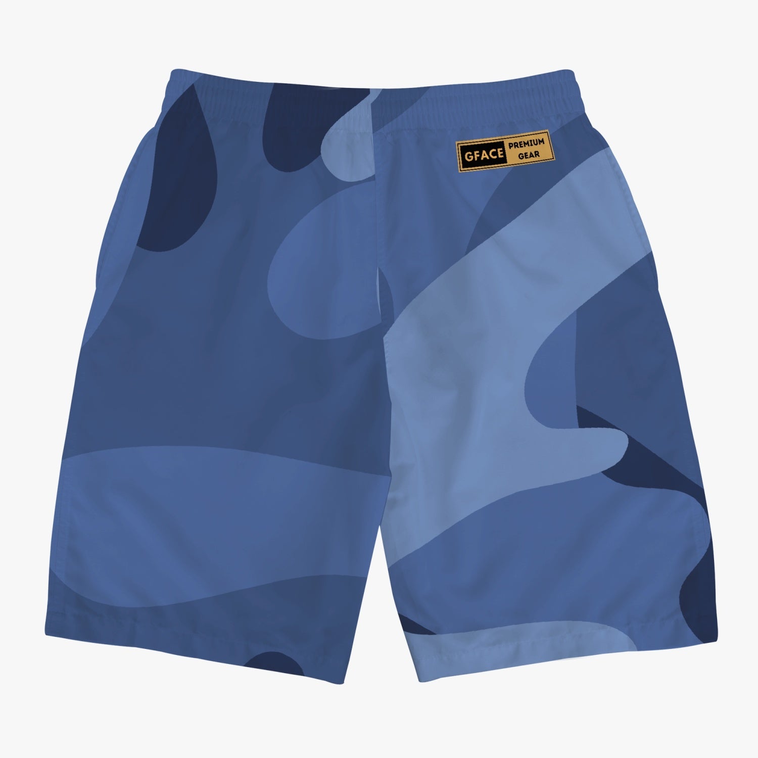 Gface Blue Camo-Icognito Men’s Shorts