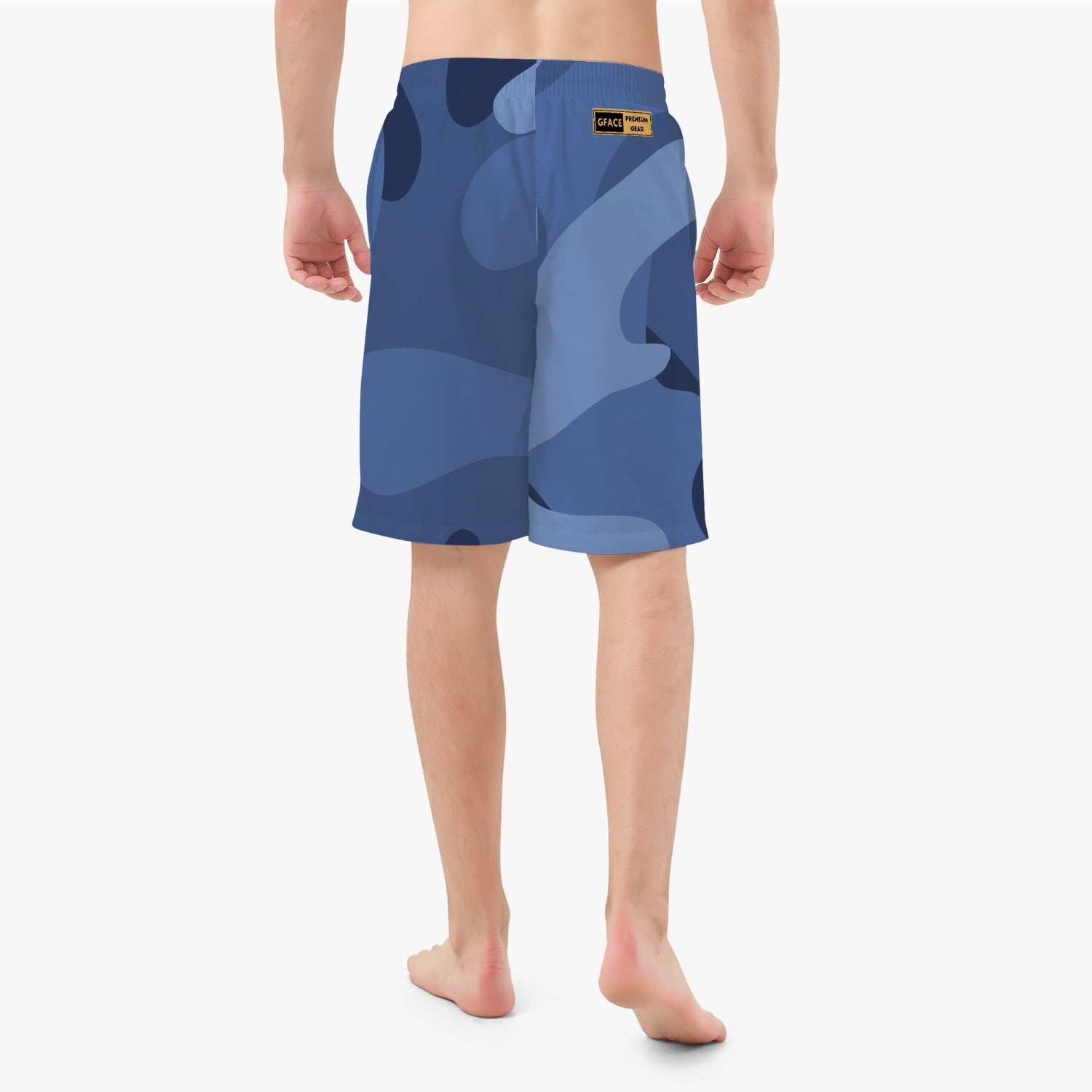 Gface Blue Camo-Icognito Men’s Shorts