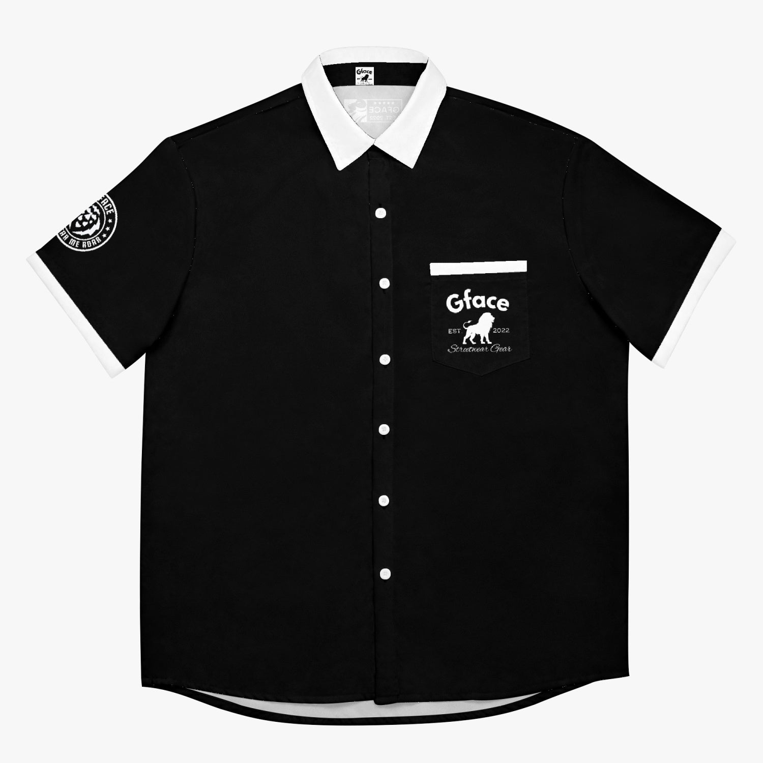 GFACE  Black/White Casual Shirt