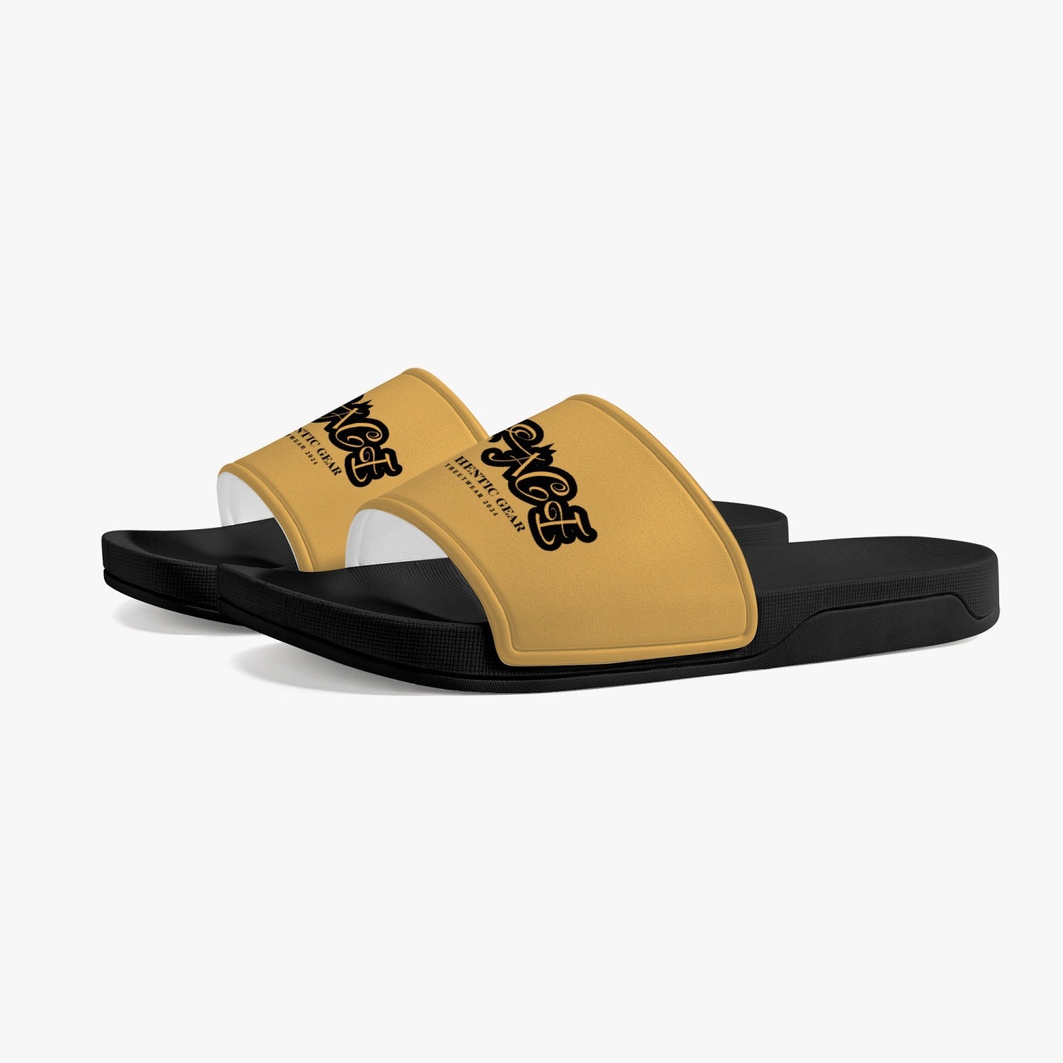 GFACE Authentic Gear Gold Slides