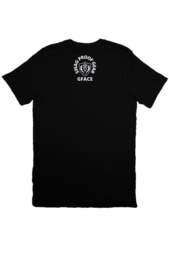 Bella Canvas black T Shirt GFACE The World Is Ours 