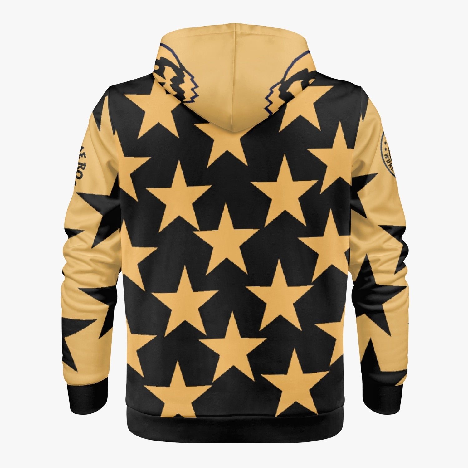 GFACE Gold All Star Full Zip Up Hoodie