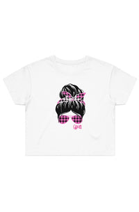 Street Crop Tee Pink GFACE 