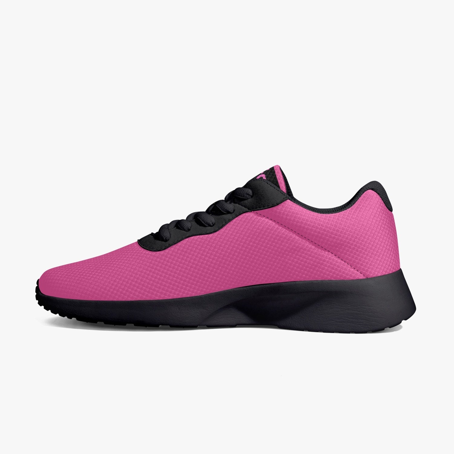 Gface Pink Unisex Lifestyle Mesh Running Shoes - Black