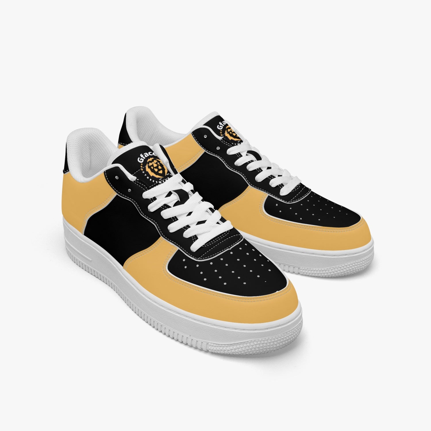 GFACE AF1 UNISEX Low-Top Leather Sports Sneakers