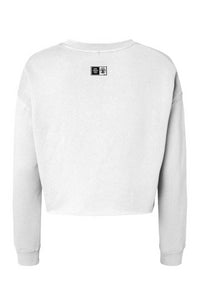 Lightweight Cropped Crew White Gface UBJ