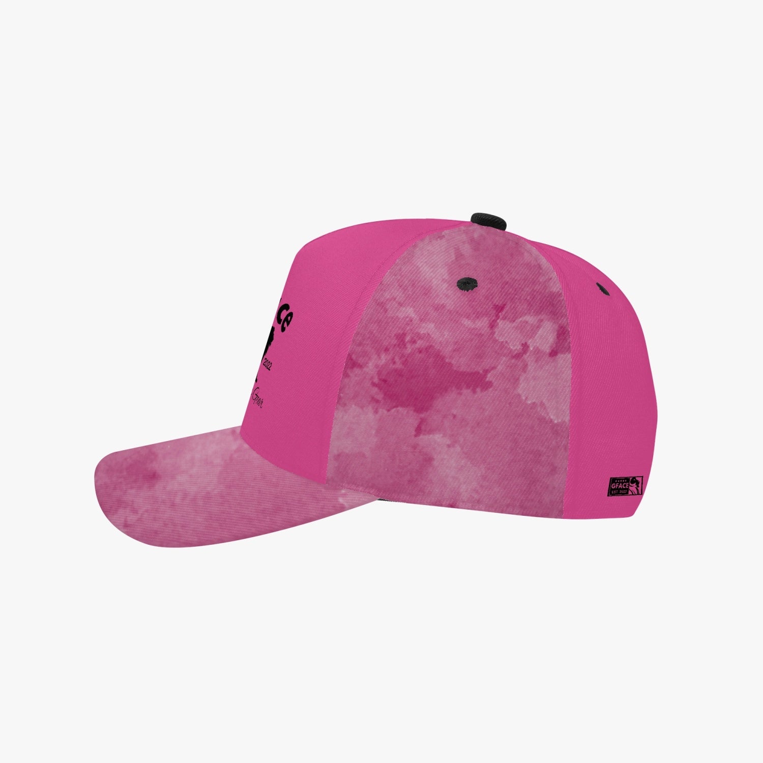 Gface Pink Stone Wash Cap