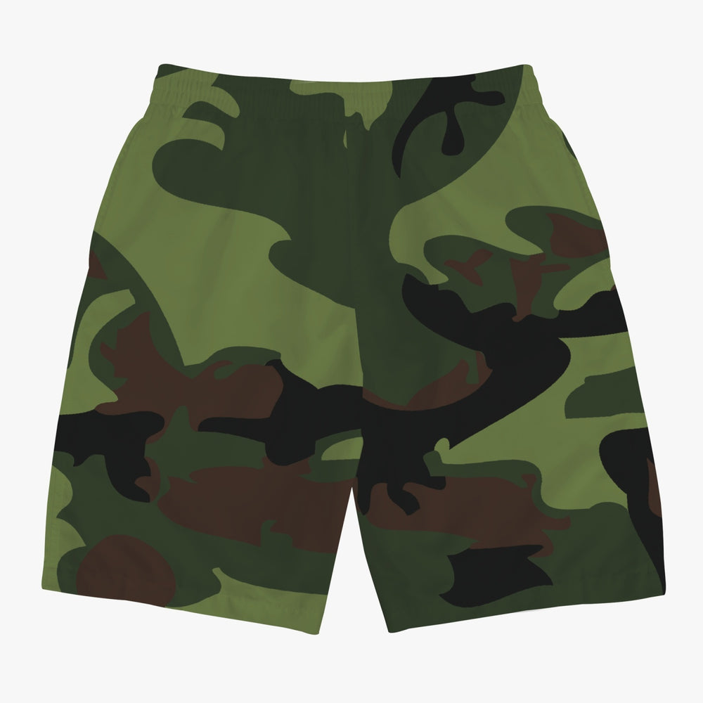 GFACE Men’s Green Camo-Incognito Shorts