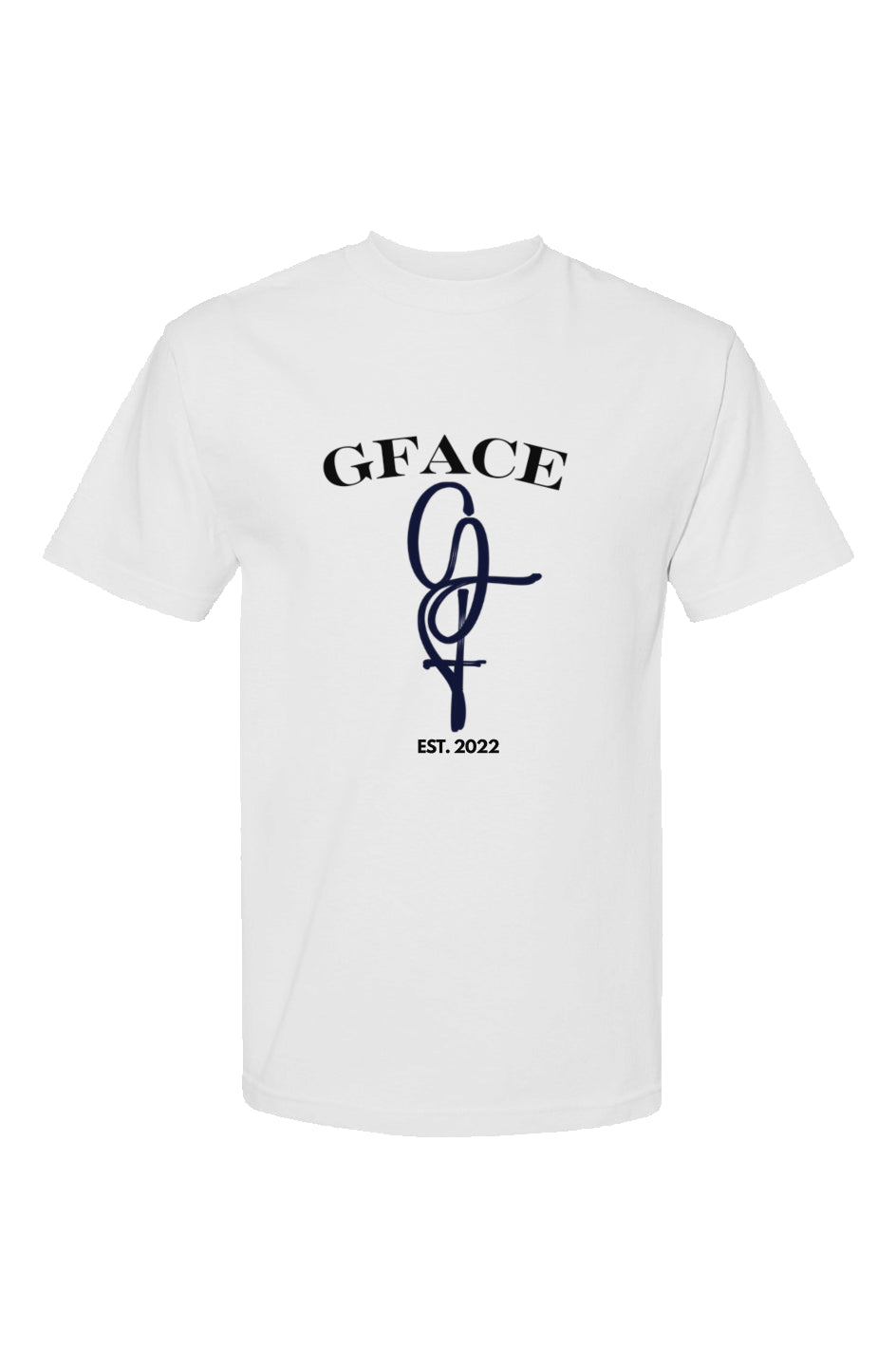 GFACE Initial Classic Streetwear T Shirt