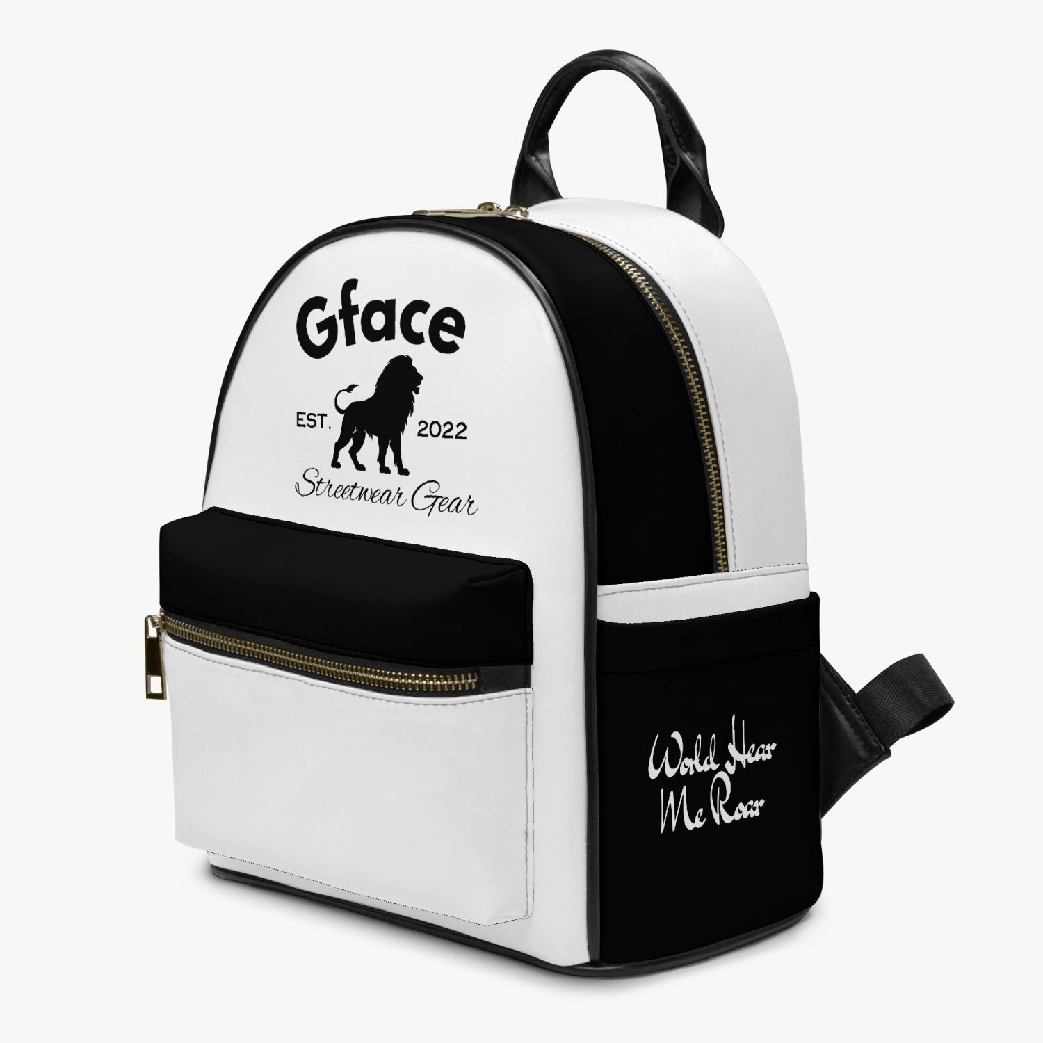 GFACE White/Black Backpack