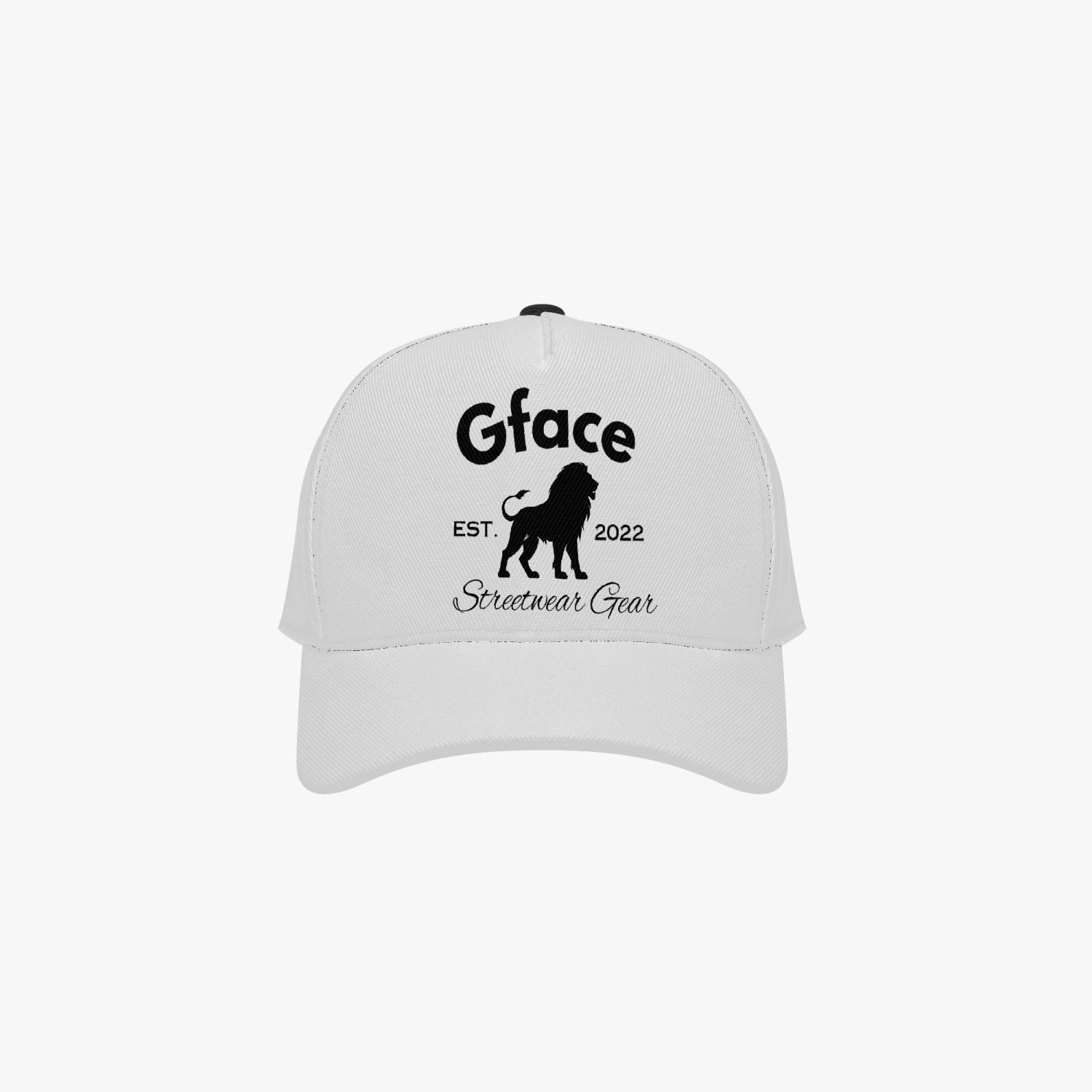 WHITE GFACE Sports Cap