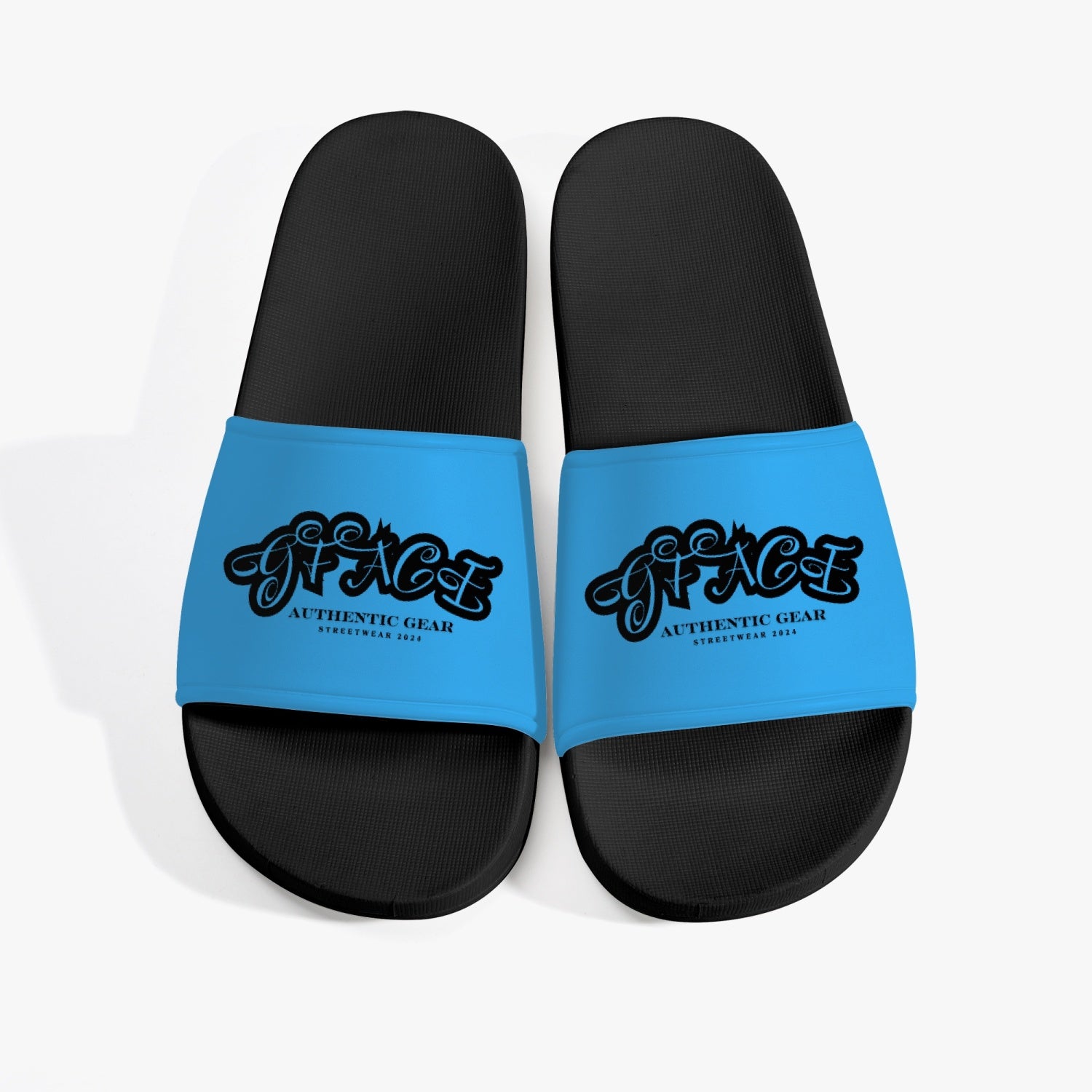 GFACE Authentic Gear Blue Slides