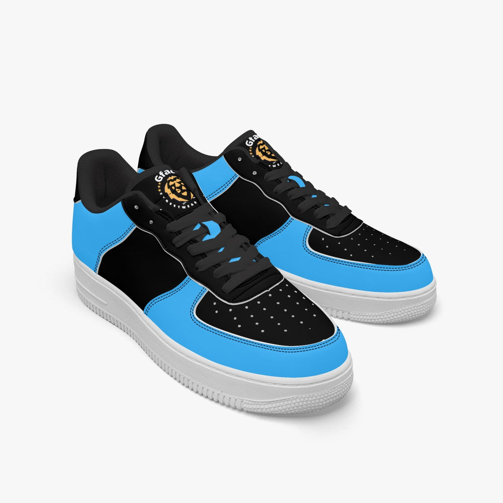 977. AF1 Low-Top Leather Sports Sneakers - Tongue Printable