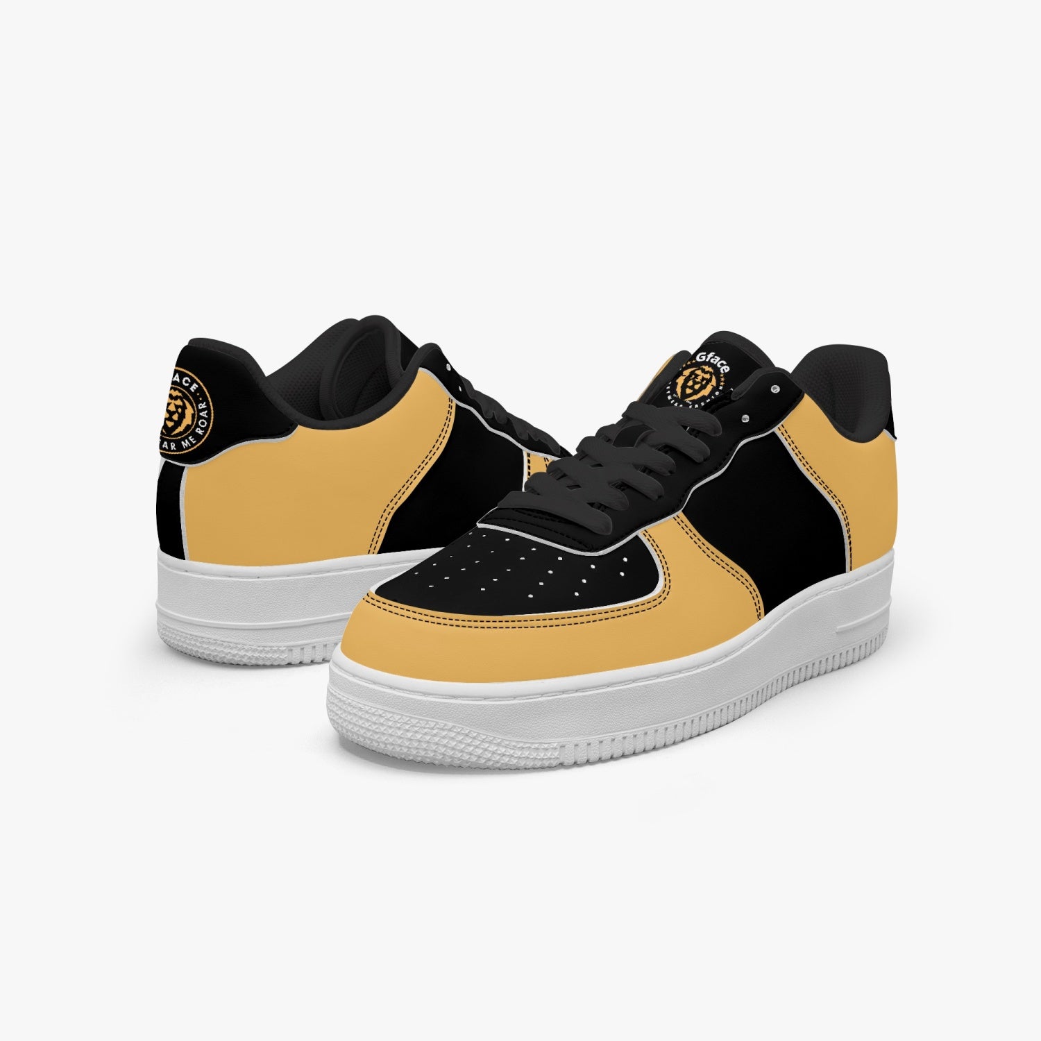 GFACE AF1 UNISEX Low-Top Leather Sports Sneakers