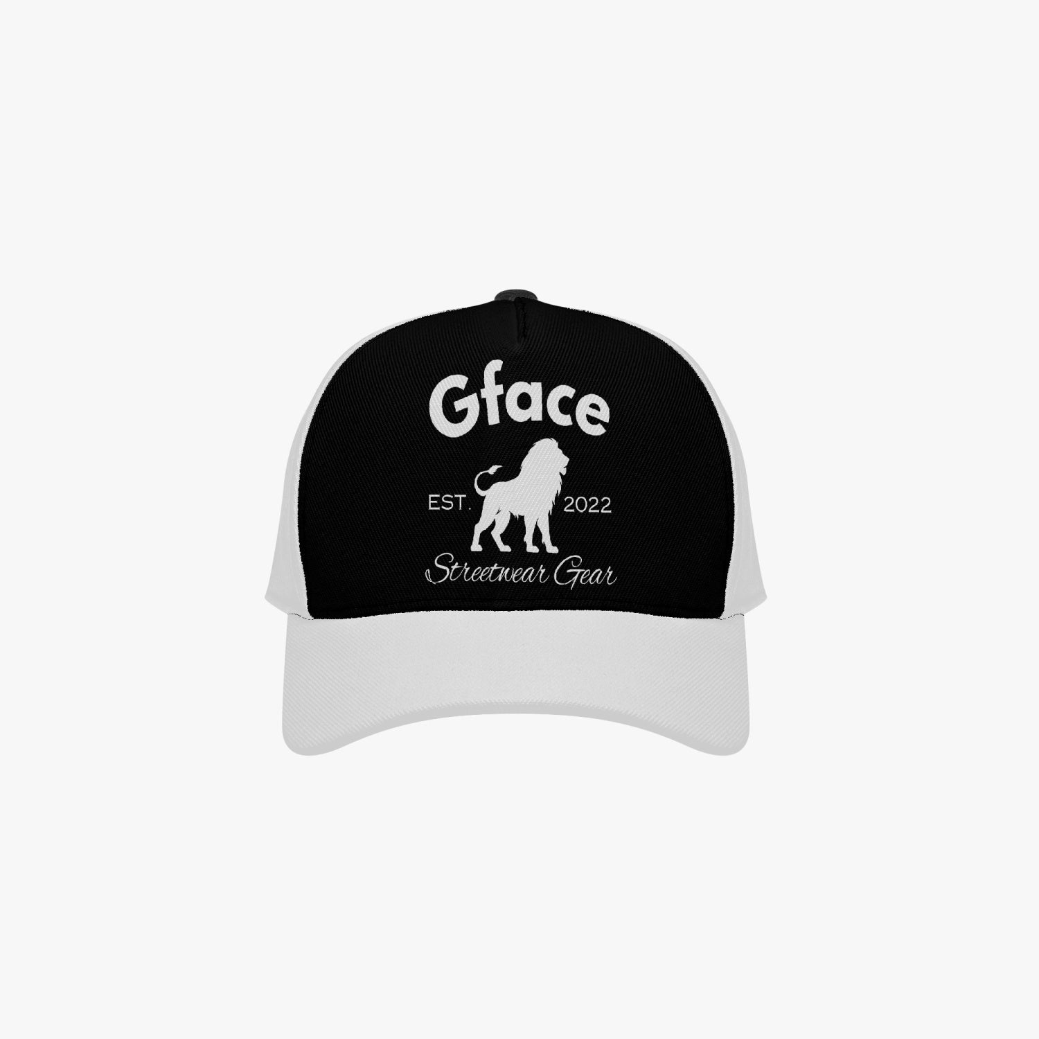 GFACE White/Black Sports Cap