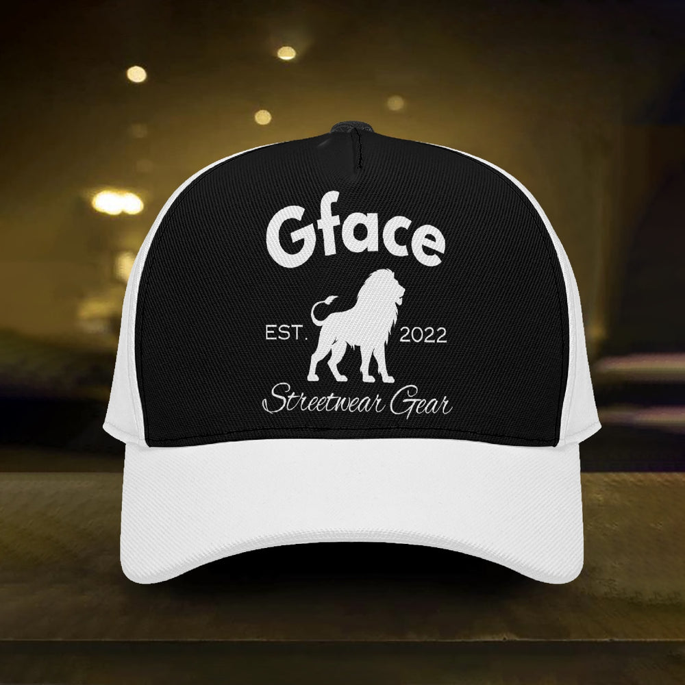 GFACE White/Black Sports Cap