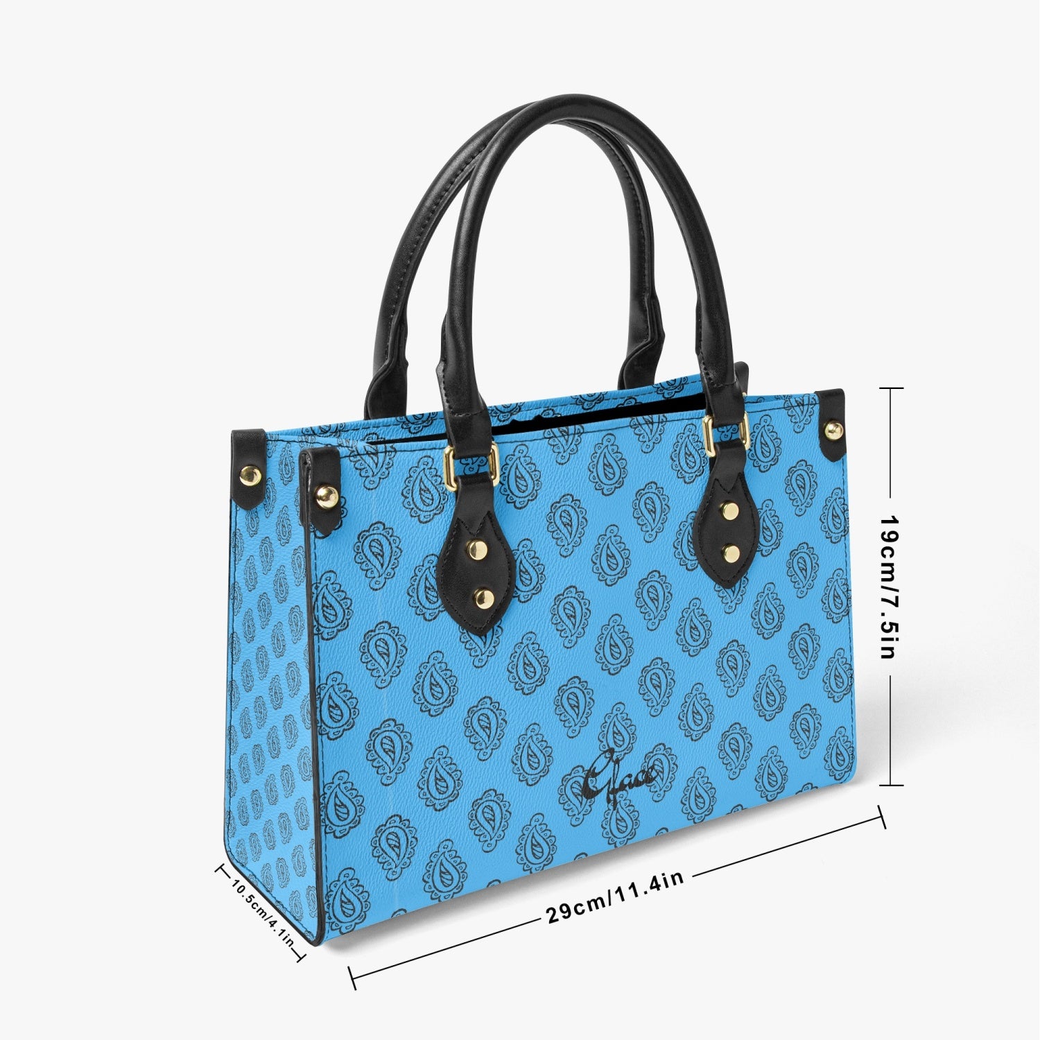 Gface Blue Bandana Women's Tote Bag