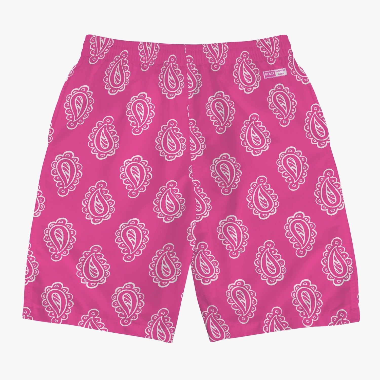 Gface Men’s Pink Bandana Shorts