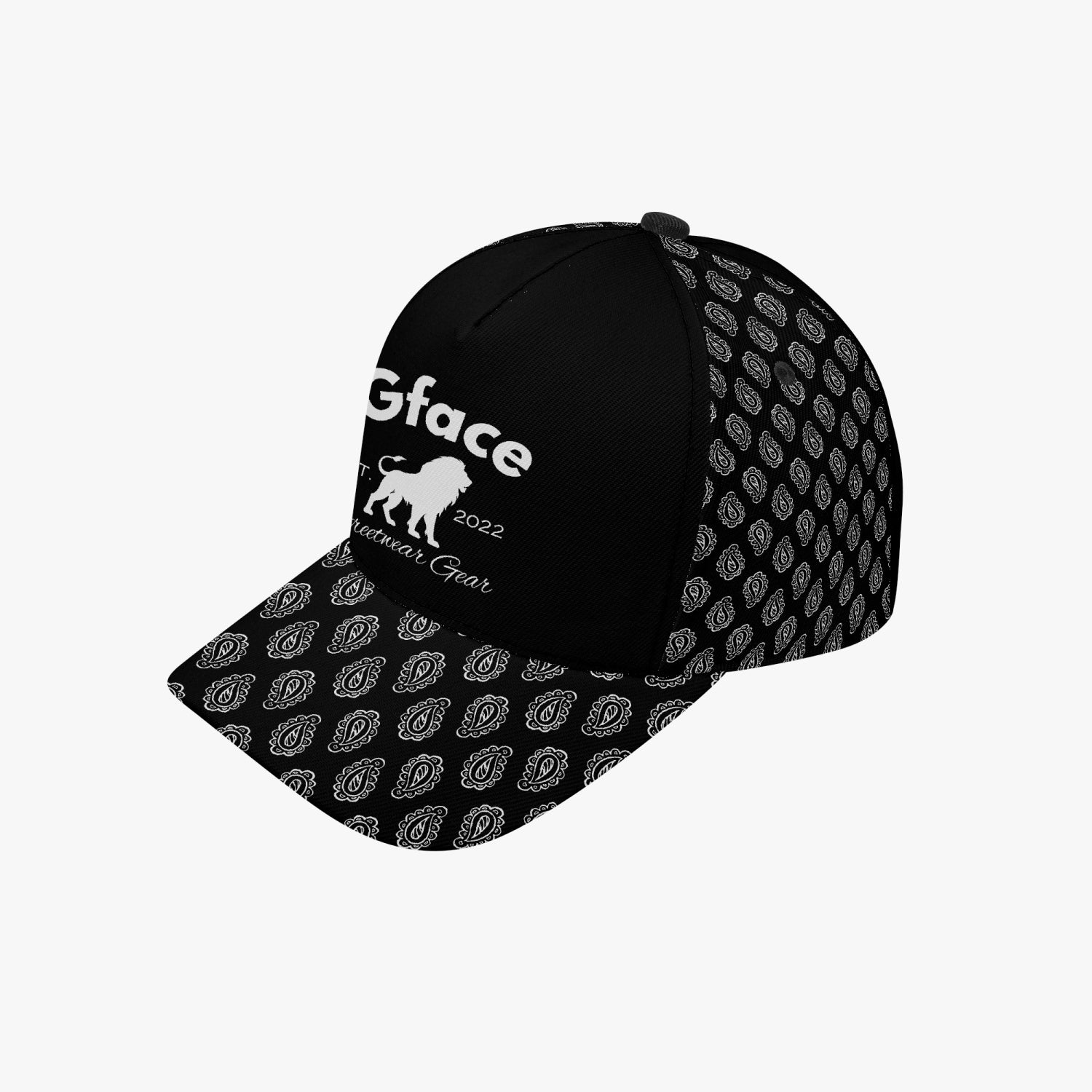 Gface White Bandana Printed Cap