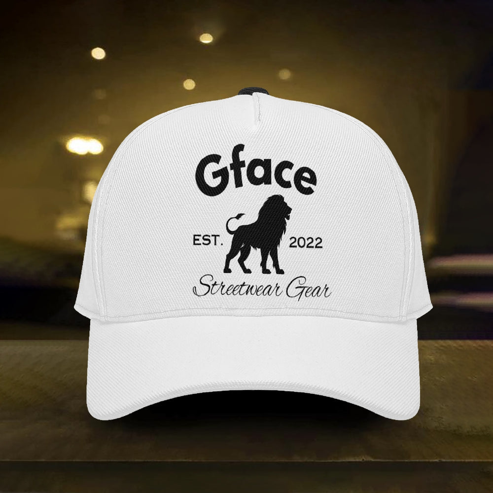 WHITE GFACE Sports Cap