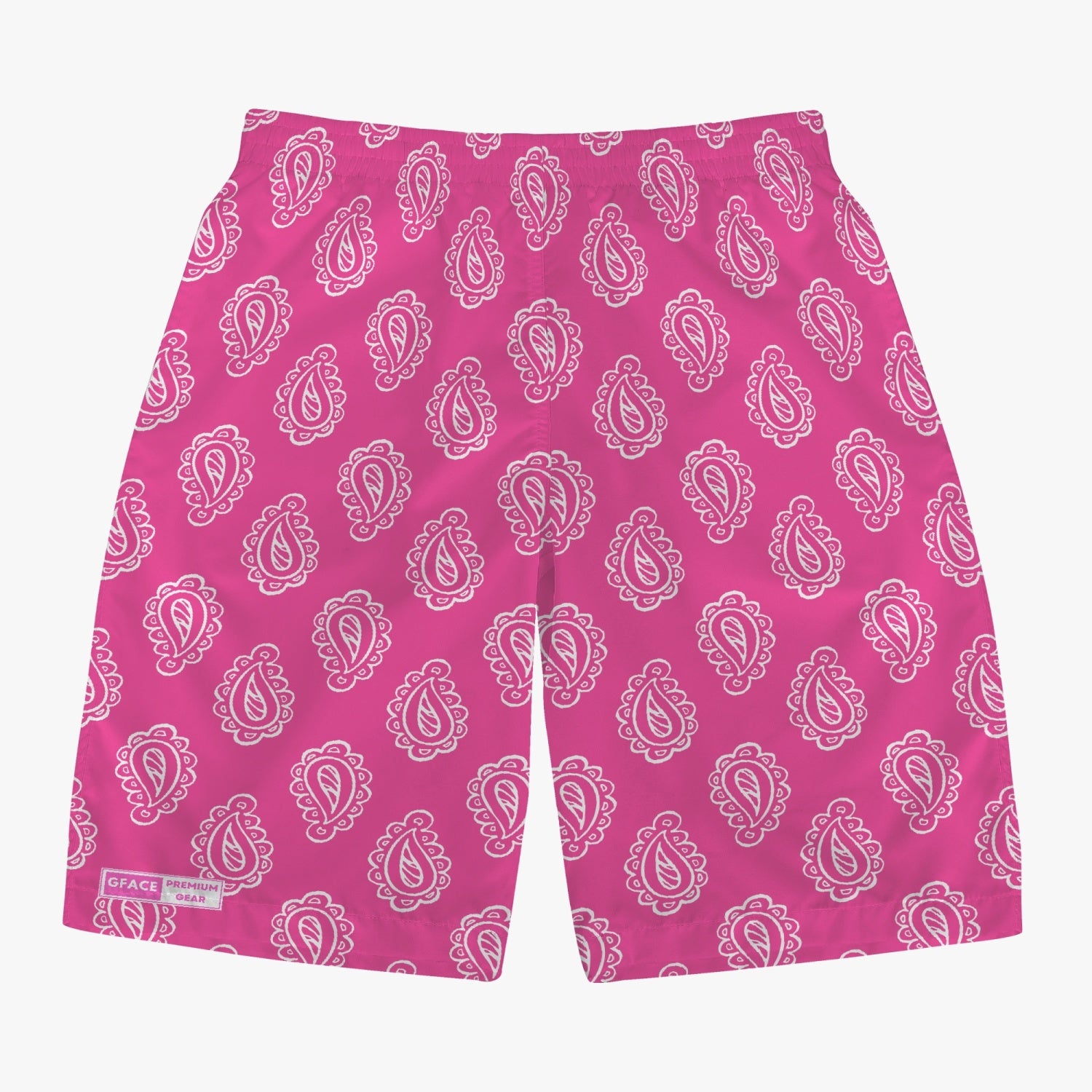 Gface Men’s Pink Bandana Shorts