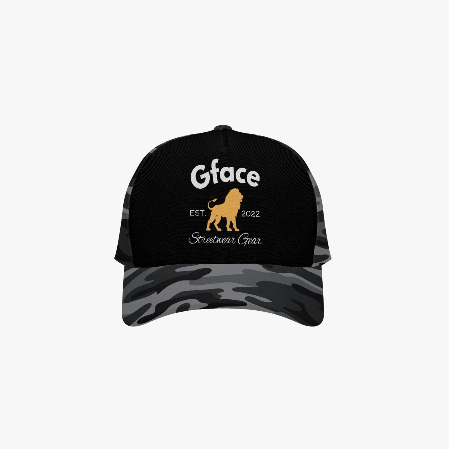 GFACE Black Camo-Incognito Cap