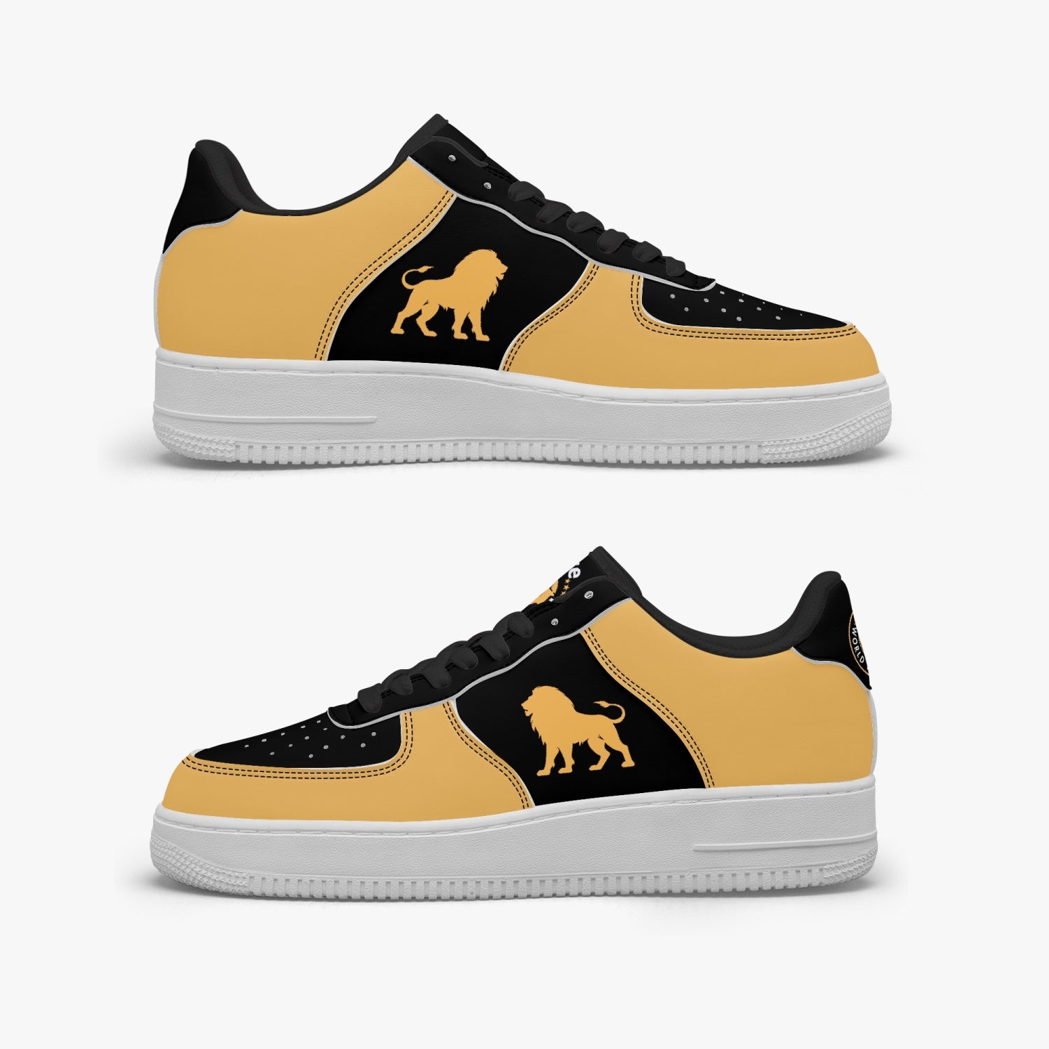 GFACE Unisex AF1 Low-Top Leather Sports Sneakers