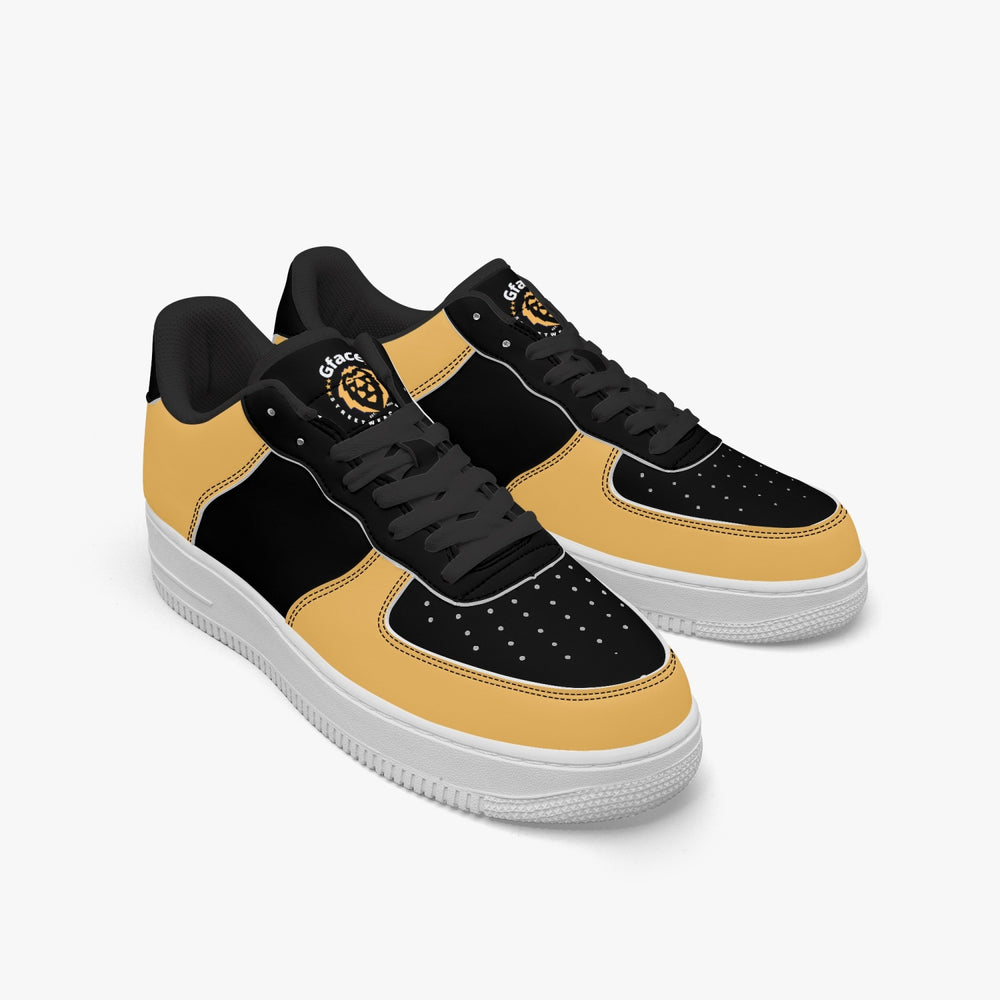 GFACE AF1 UNISEX Low-Top Leather Sports Sneakers