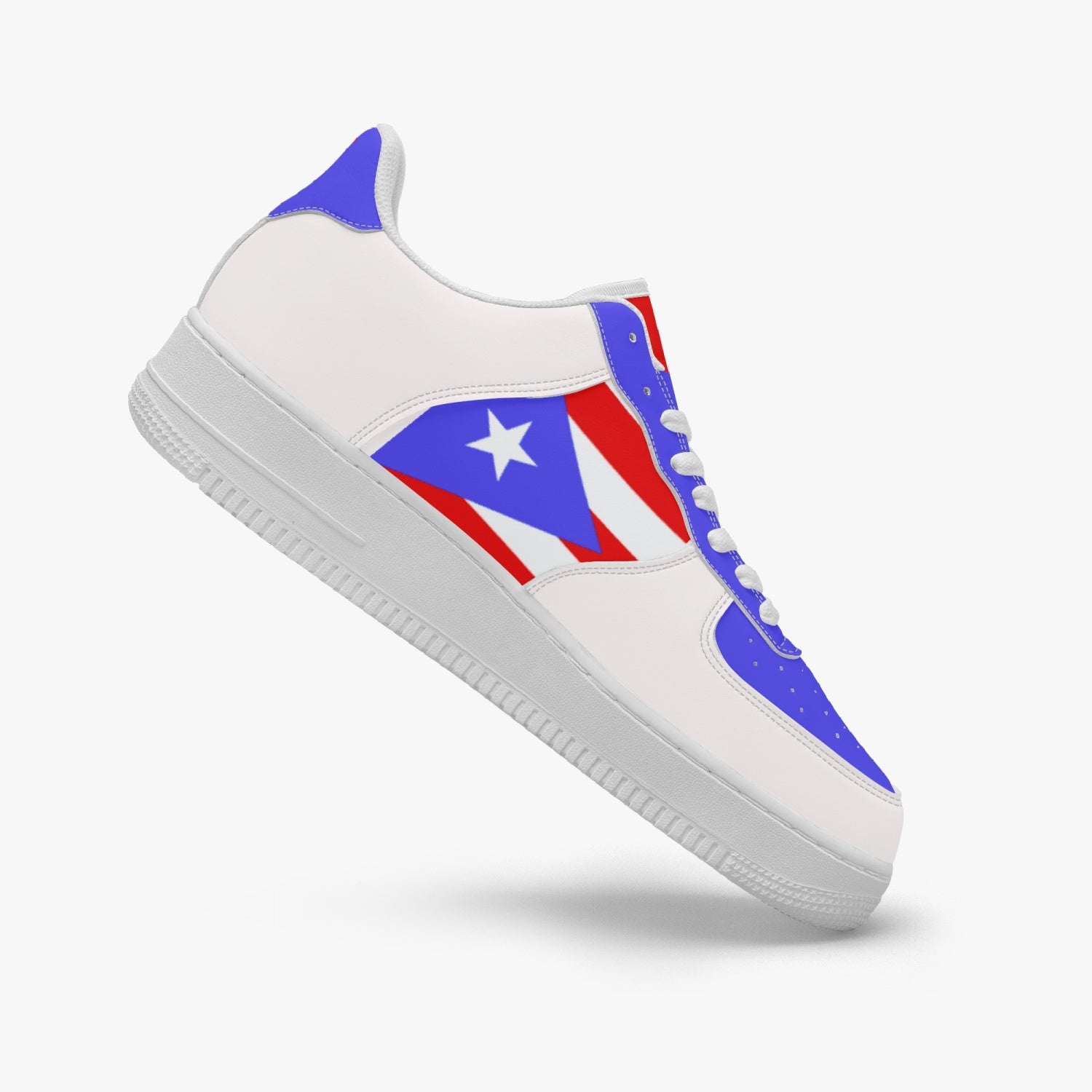 977. AF1 Low-Top Leather Sports Sneakers - Tongue Printable