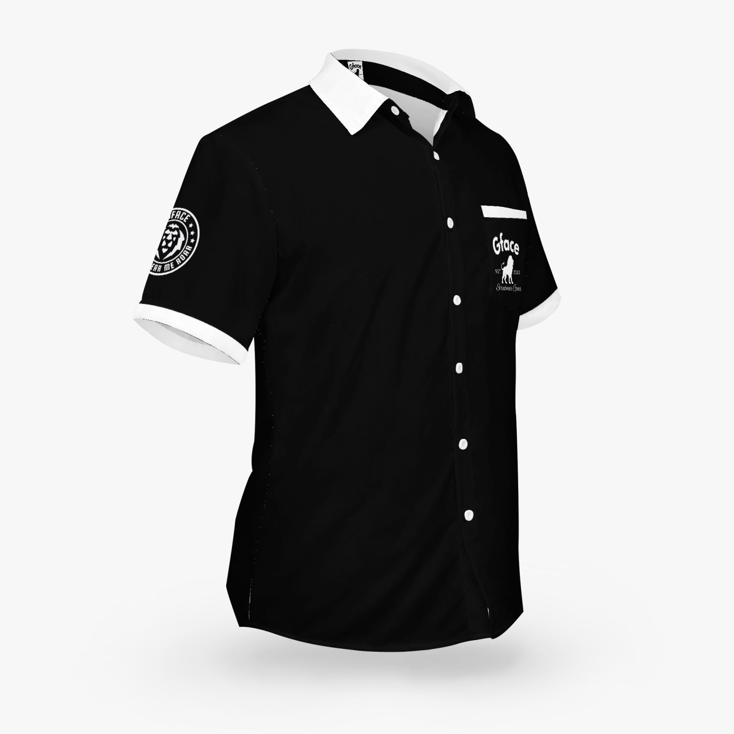 GFACE  Black/White Casual Shirt