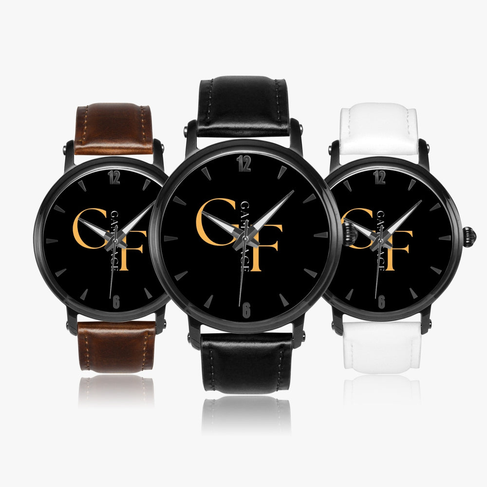 GFACE Unisex 46mm Automatic Watch (Black) no batteries required