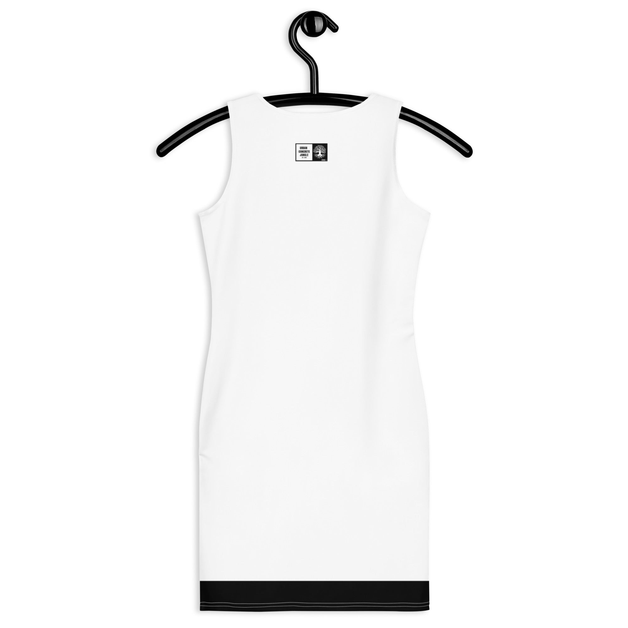 White Gface Urban Concrete Jungle dress