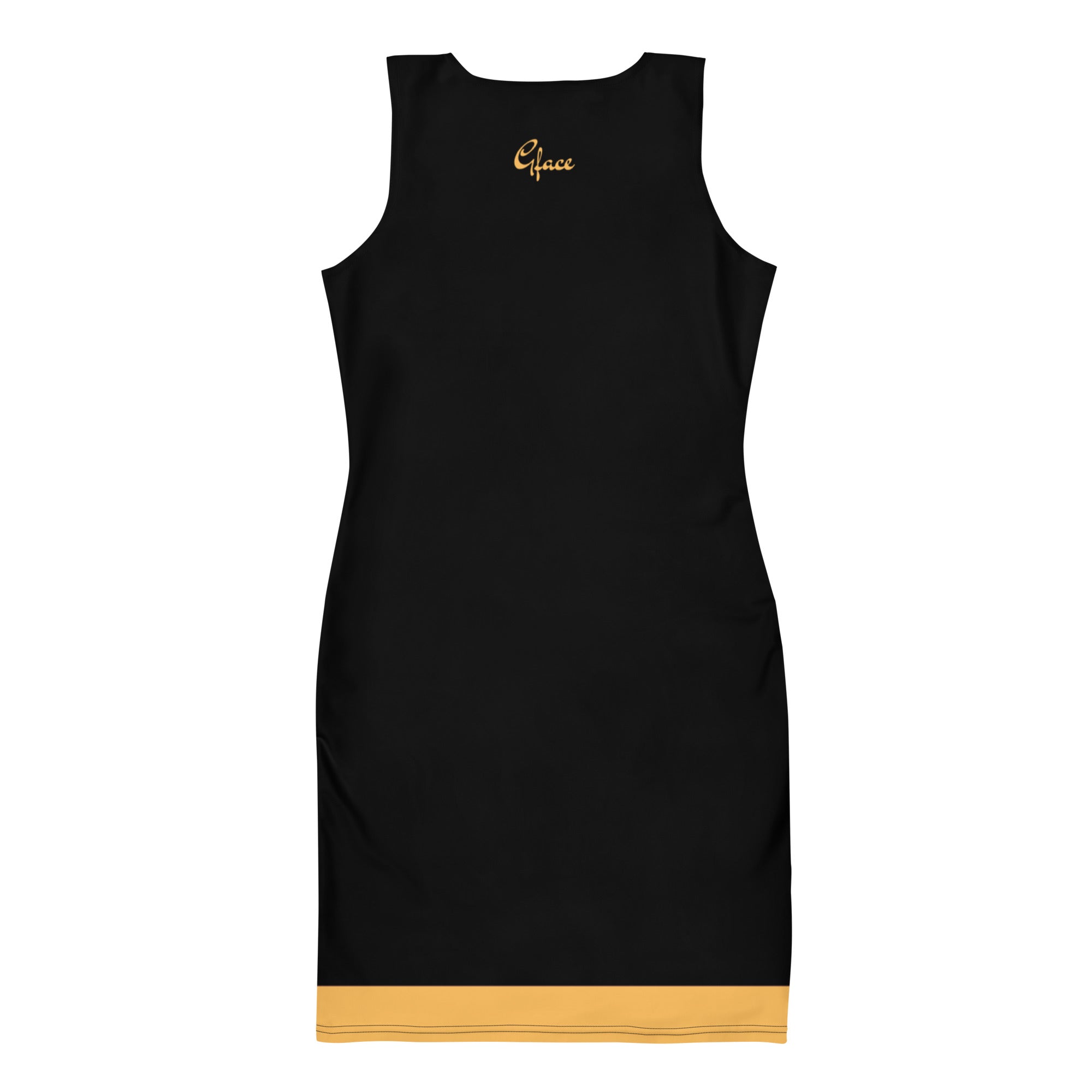 Gface Urban Concrete Jungle B/Gold Formal Dress