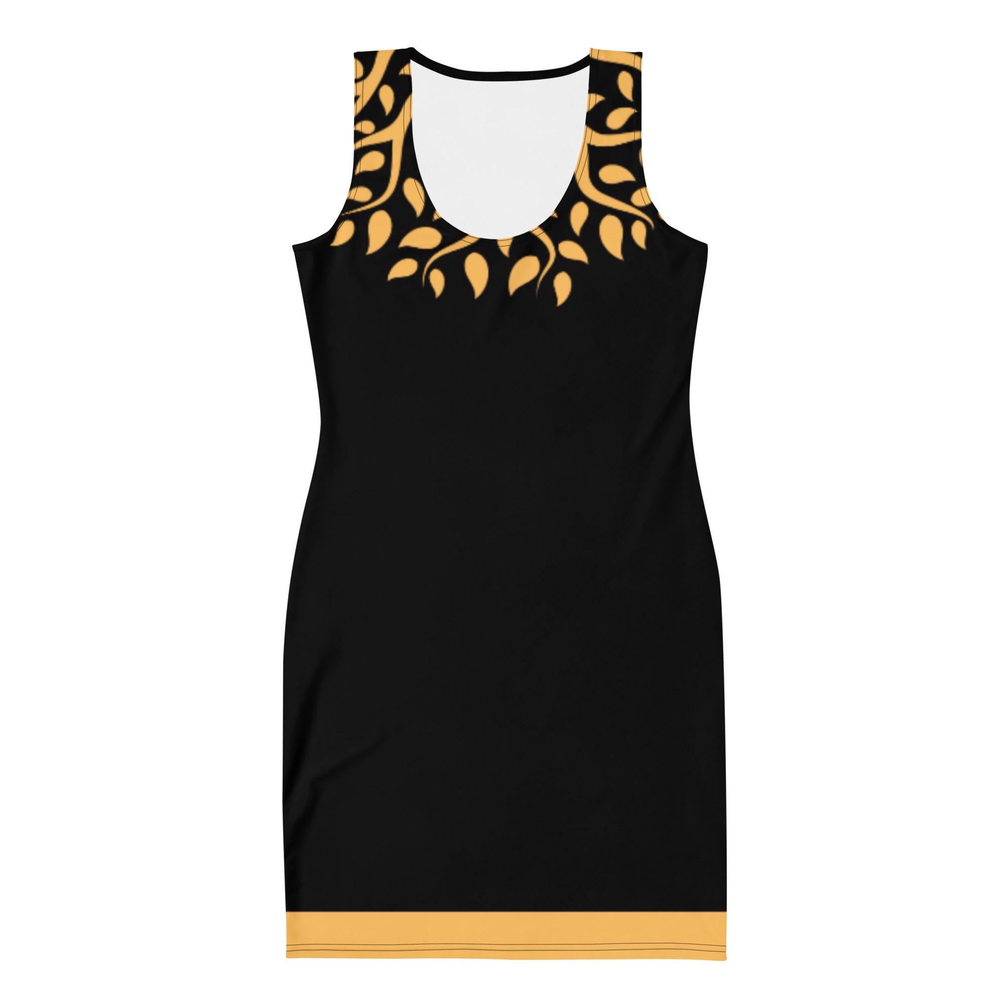 Gface Urban Concrete Jungle B/Gold Formal Dress