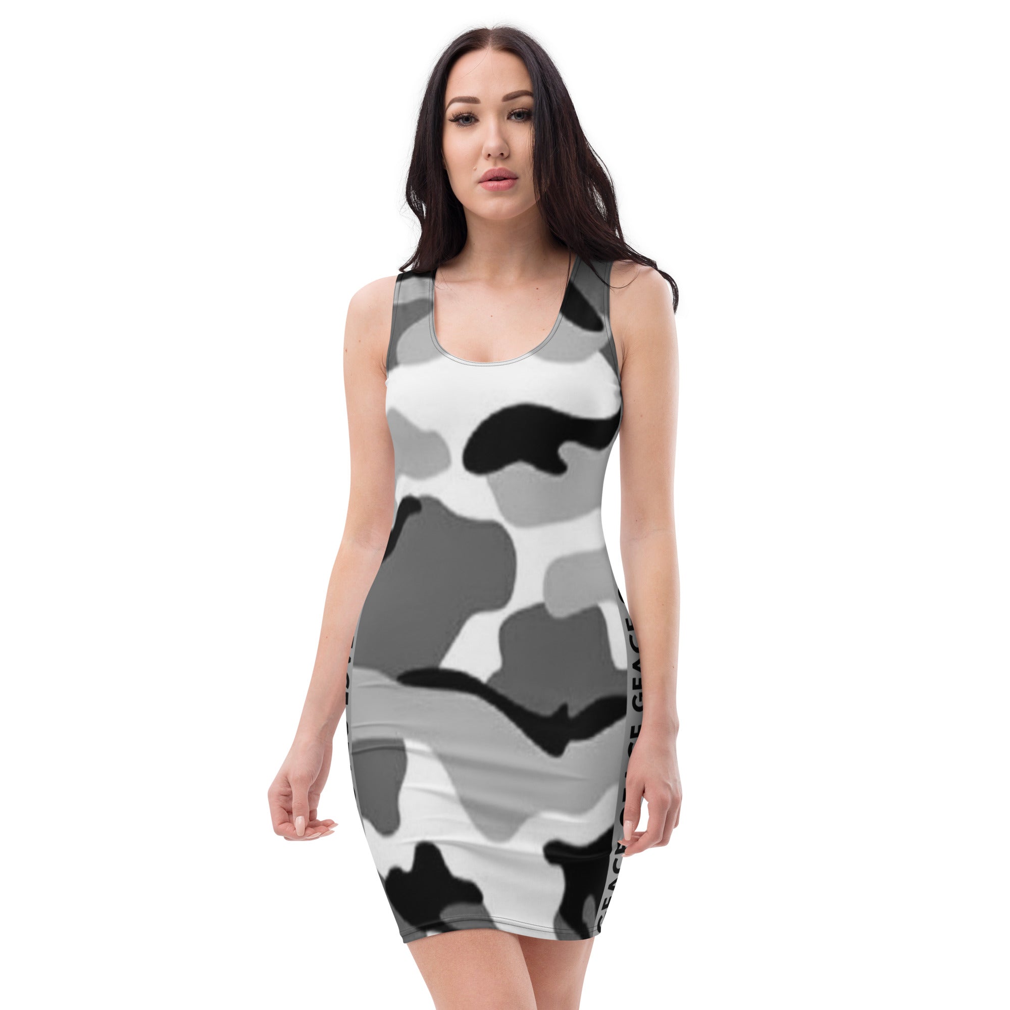 Gface Grey Camo Dress limited