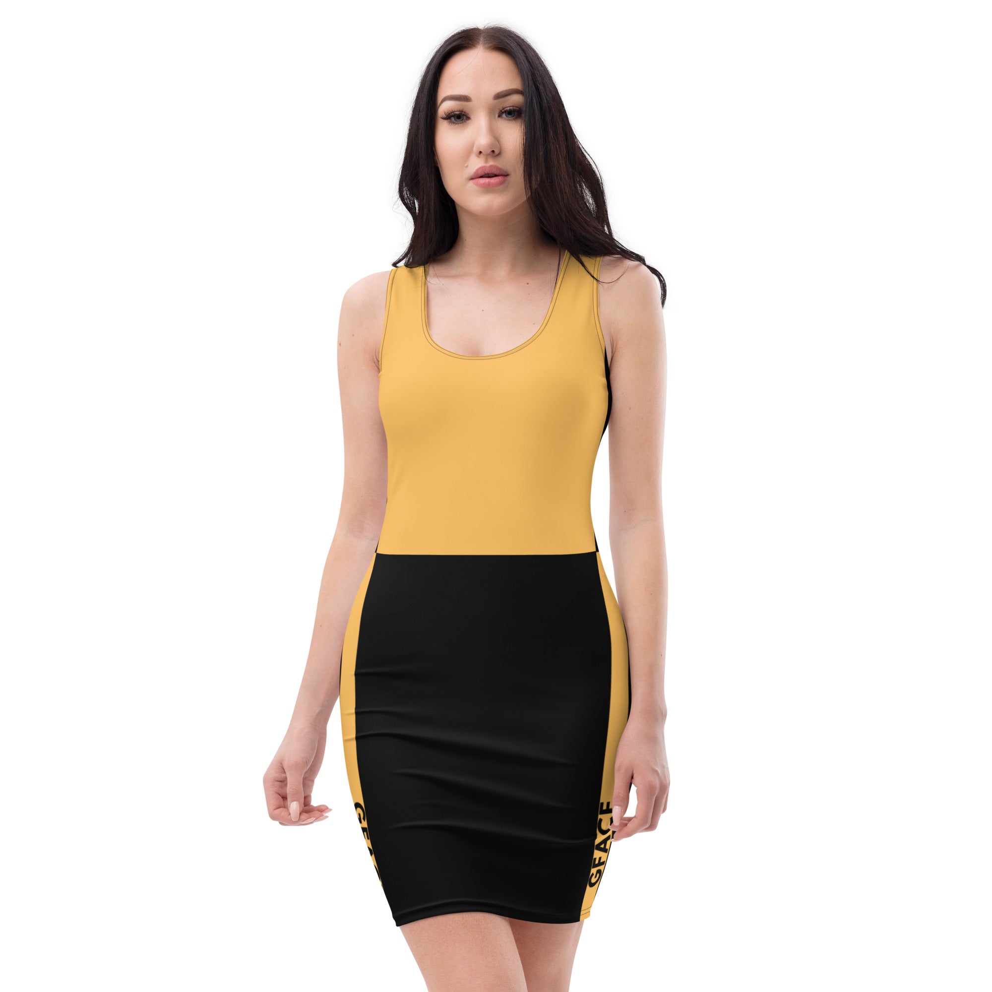 GFACE Black/Gold Sporty Dress