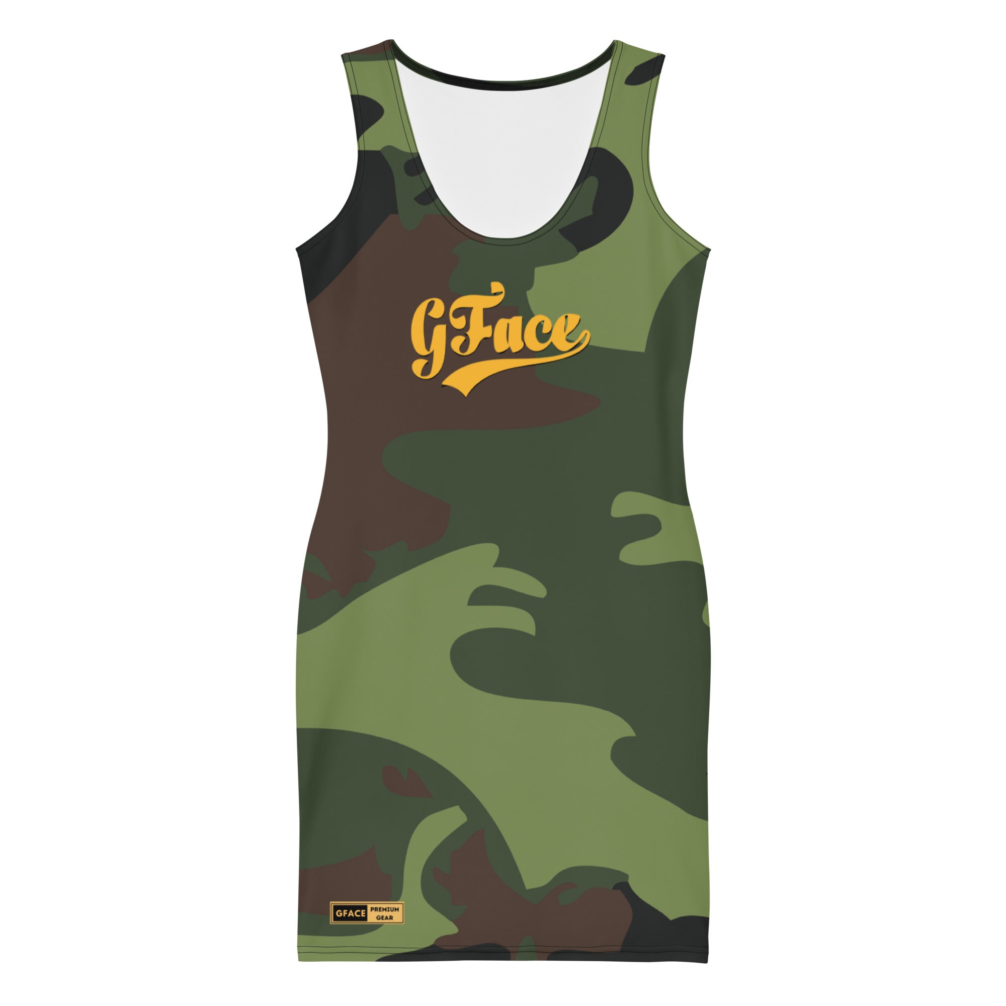 Gface Vip Green Camo-Incognito Dress