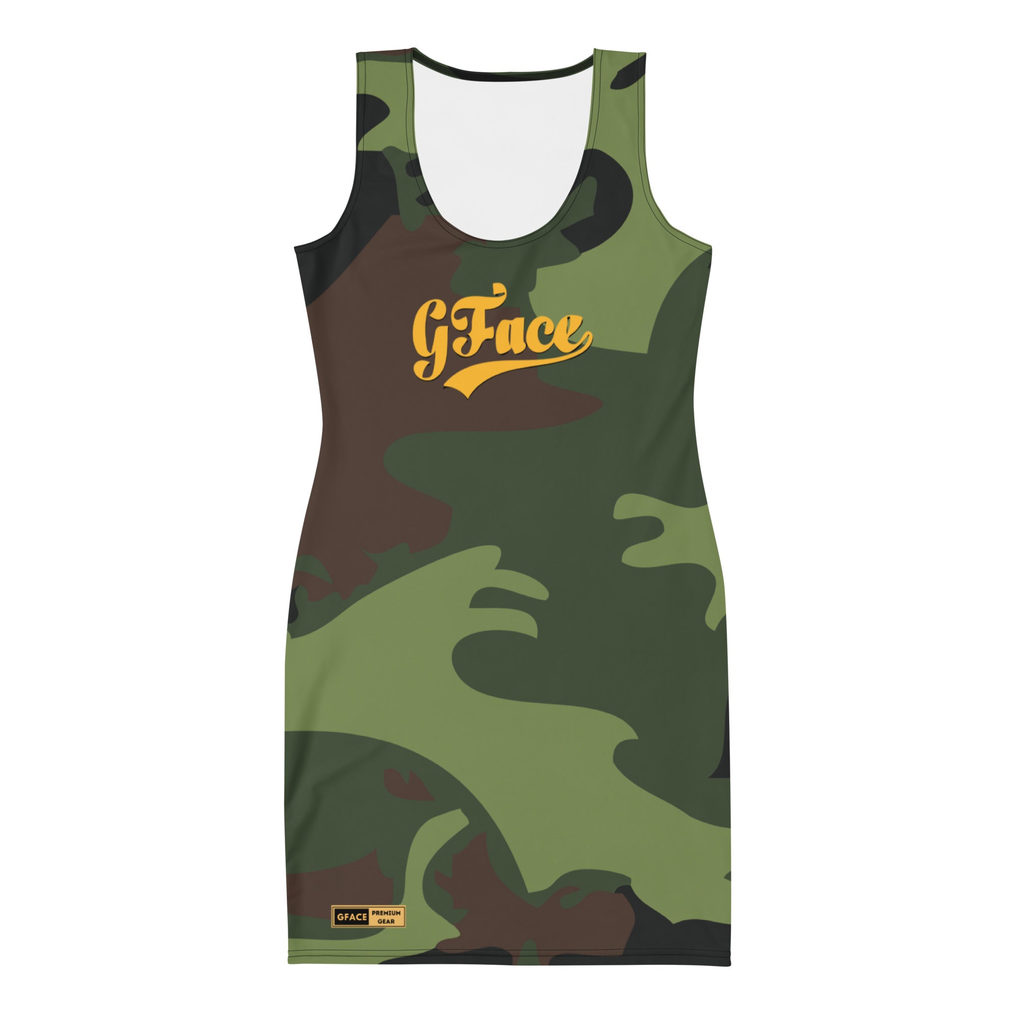 Gface Vip Green Camo-Incognito Dress