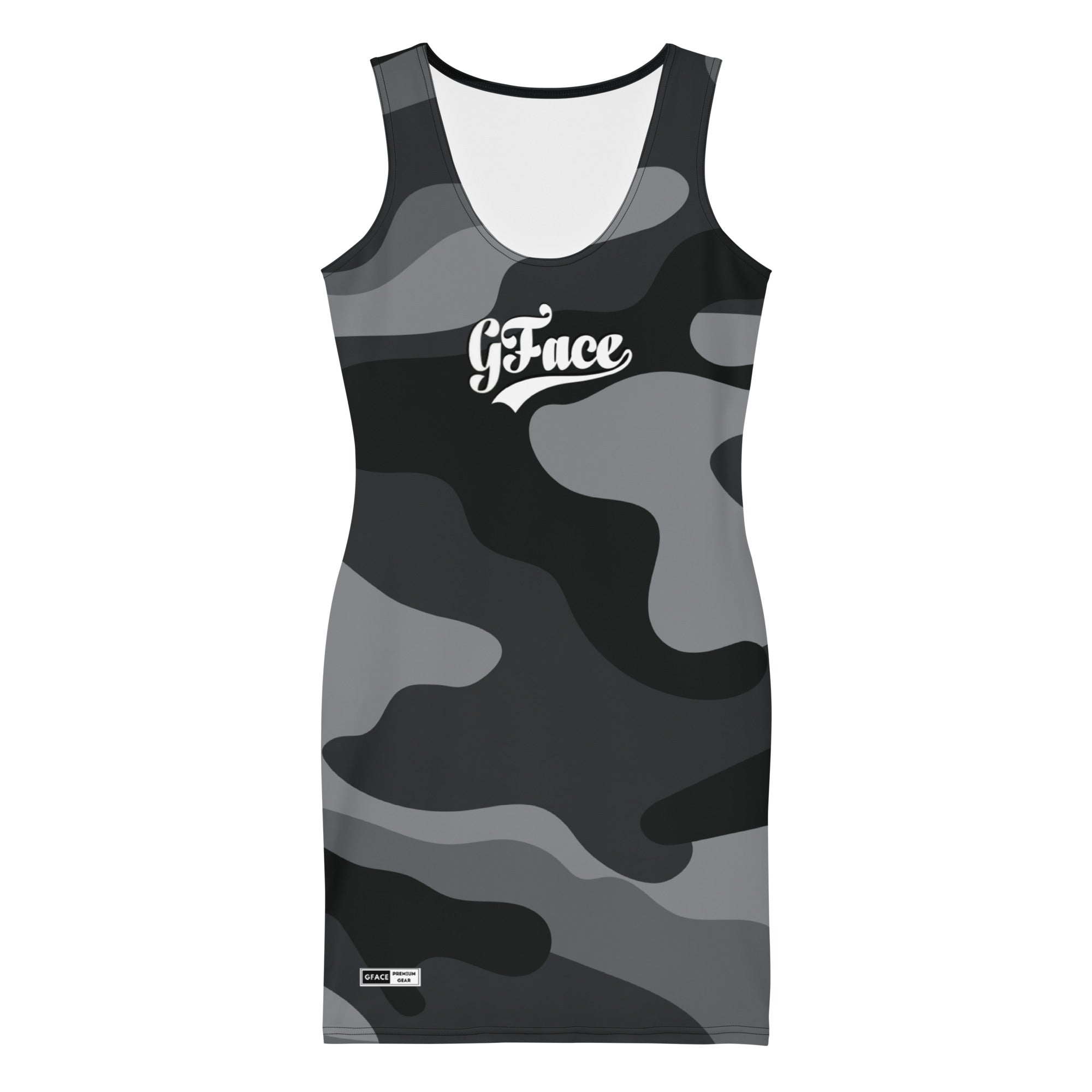 Gface Vip Black Camo-Incognito Dress