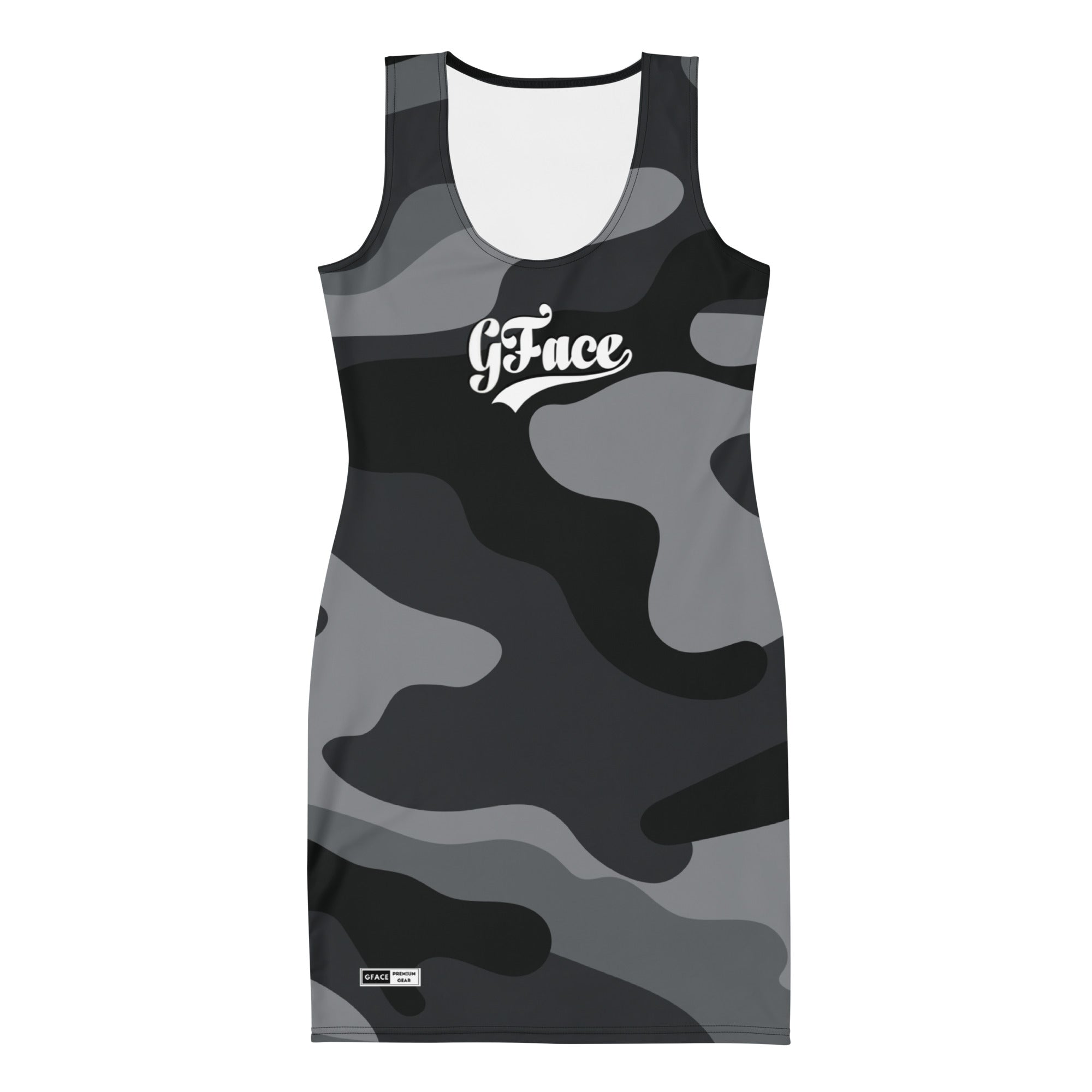 Gface Vip Black Camo-Incognito Dress